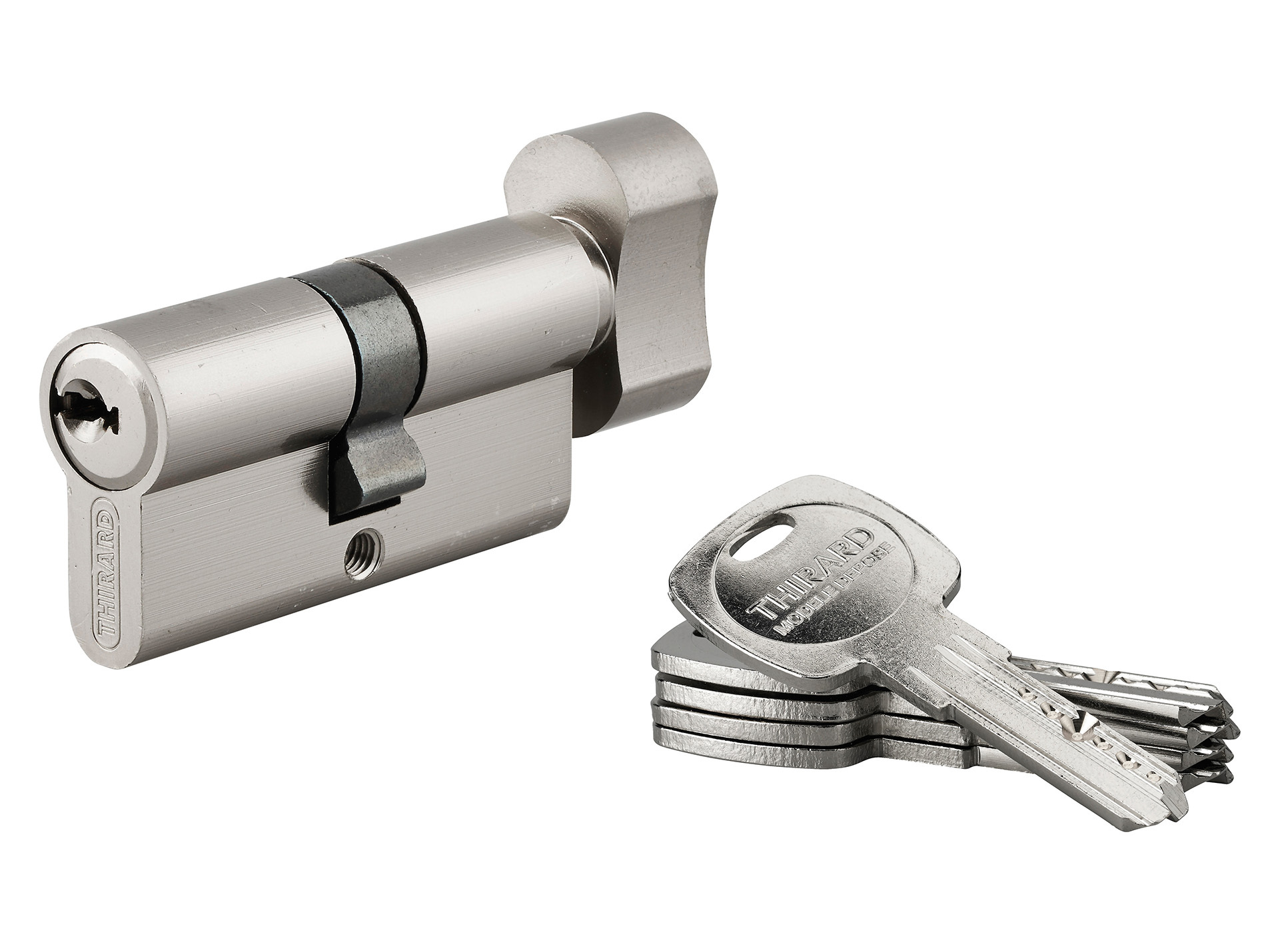 Cylindre de serrure à bouton Trafic 30x30