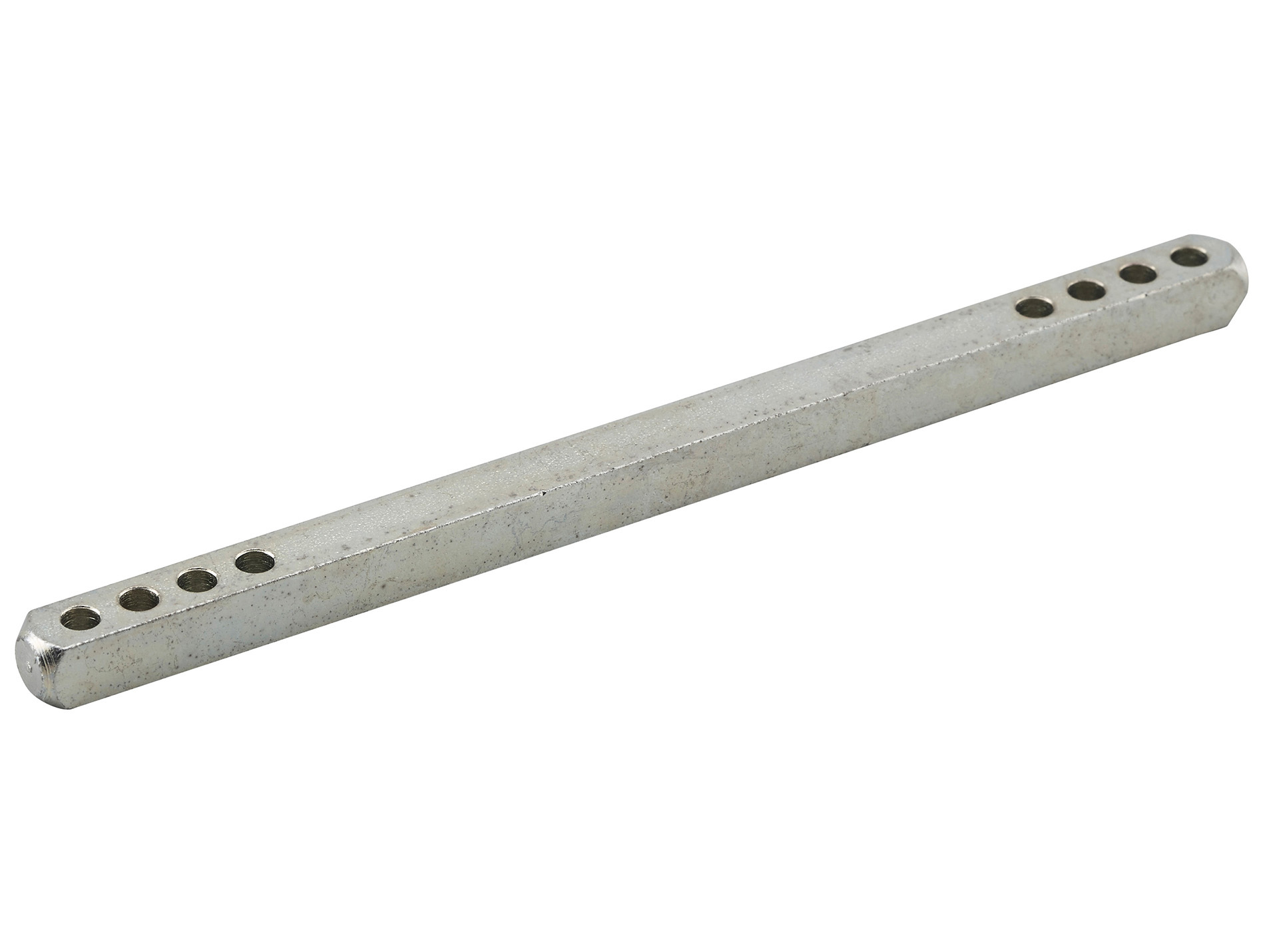 Carré percé 6x110mm acier zingué