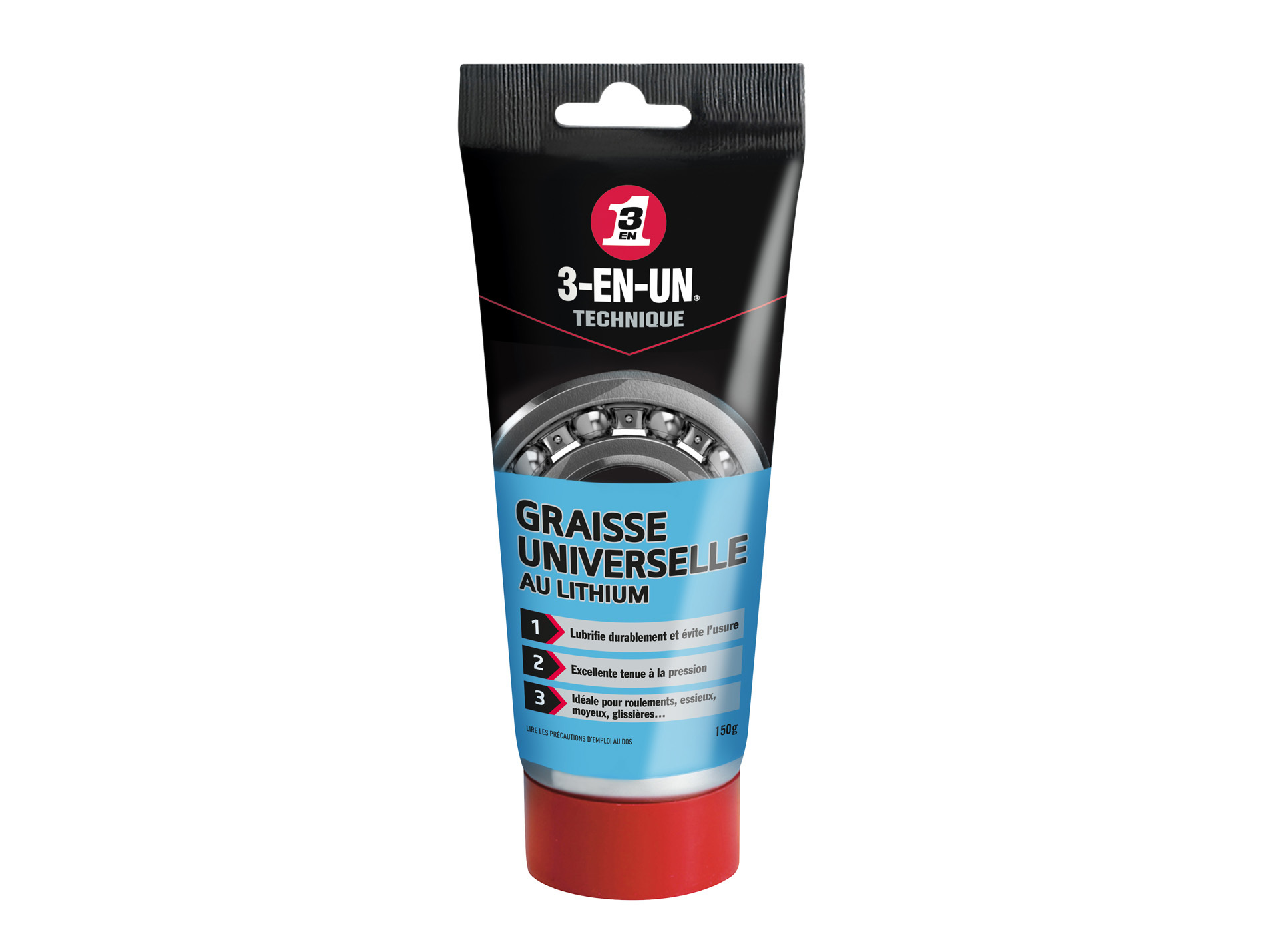 Graisse universelle Lithium 3-EN-UN WD-40 150gr