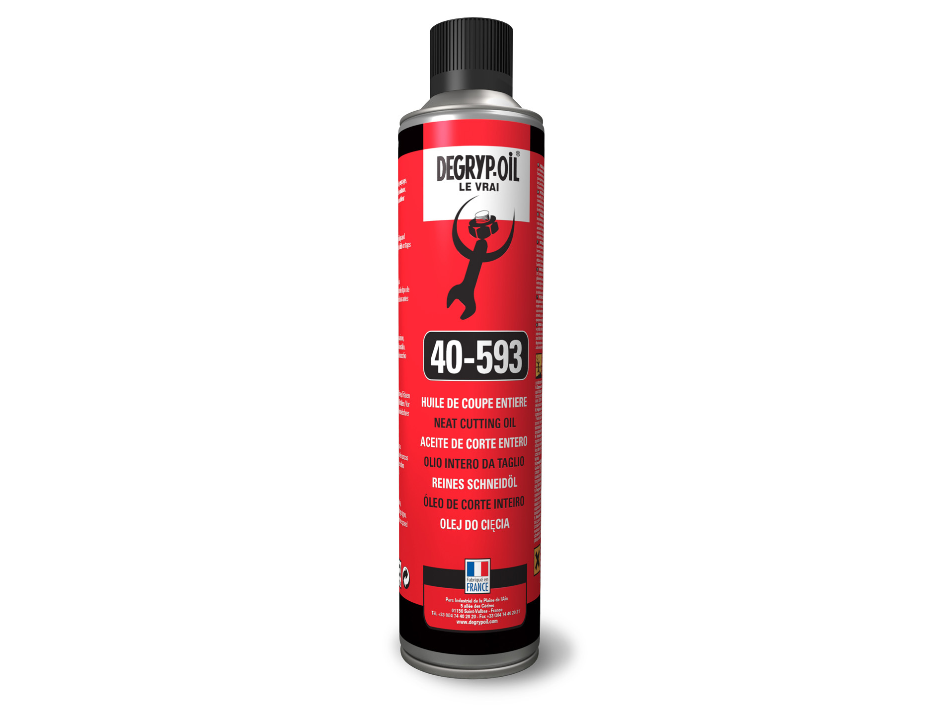 Aérosol ORAPI DEGRYP-OIL huile coupe entière 40-593 300ml