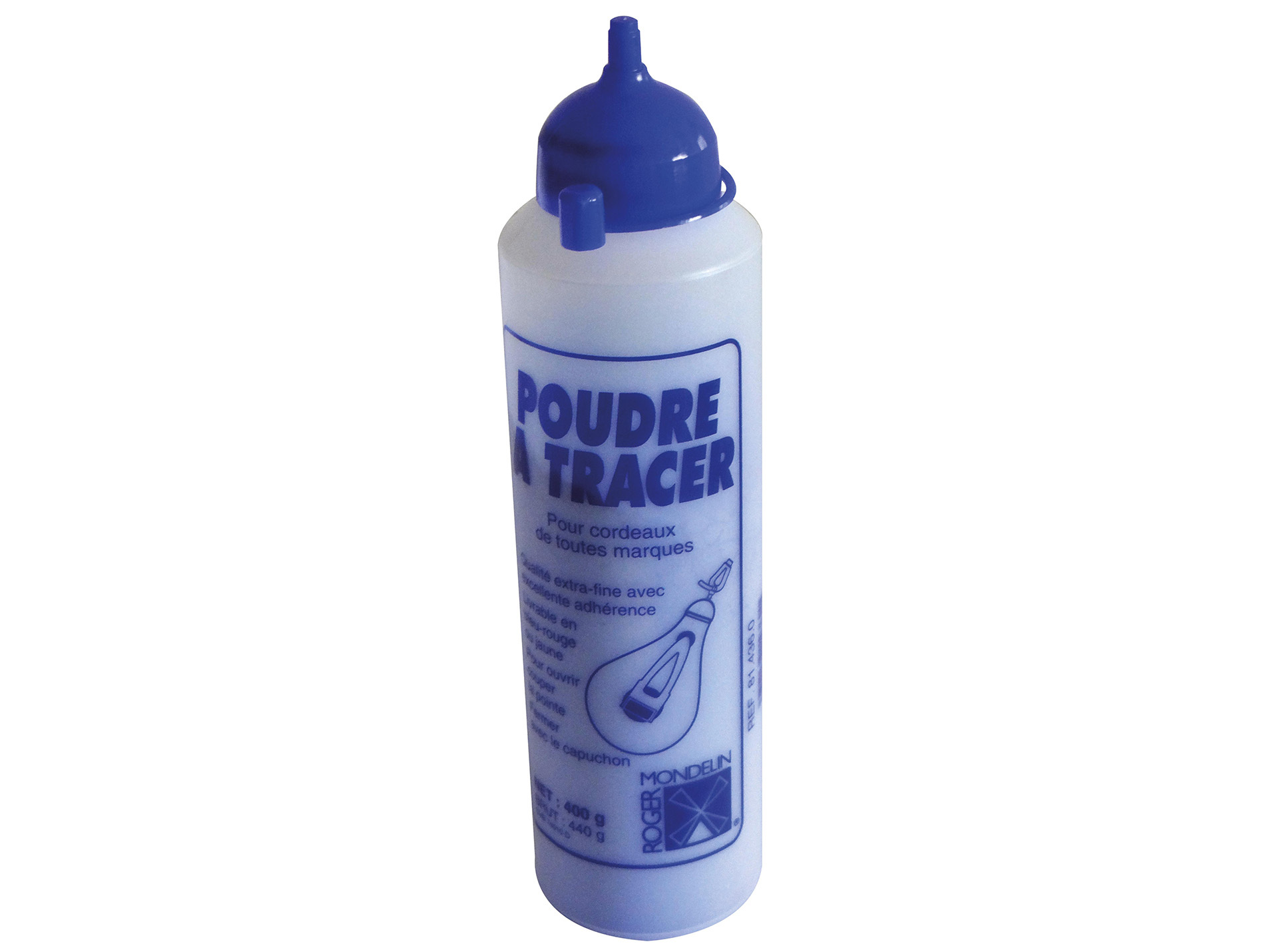 Poudre à tracer bleue 400g