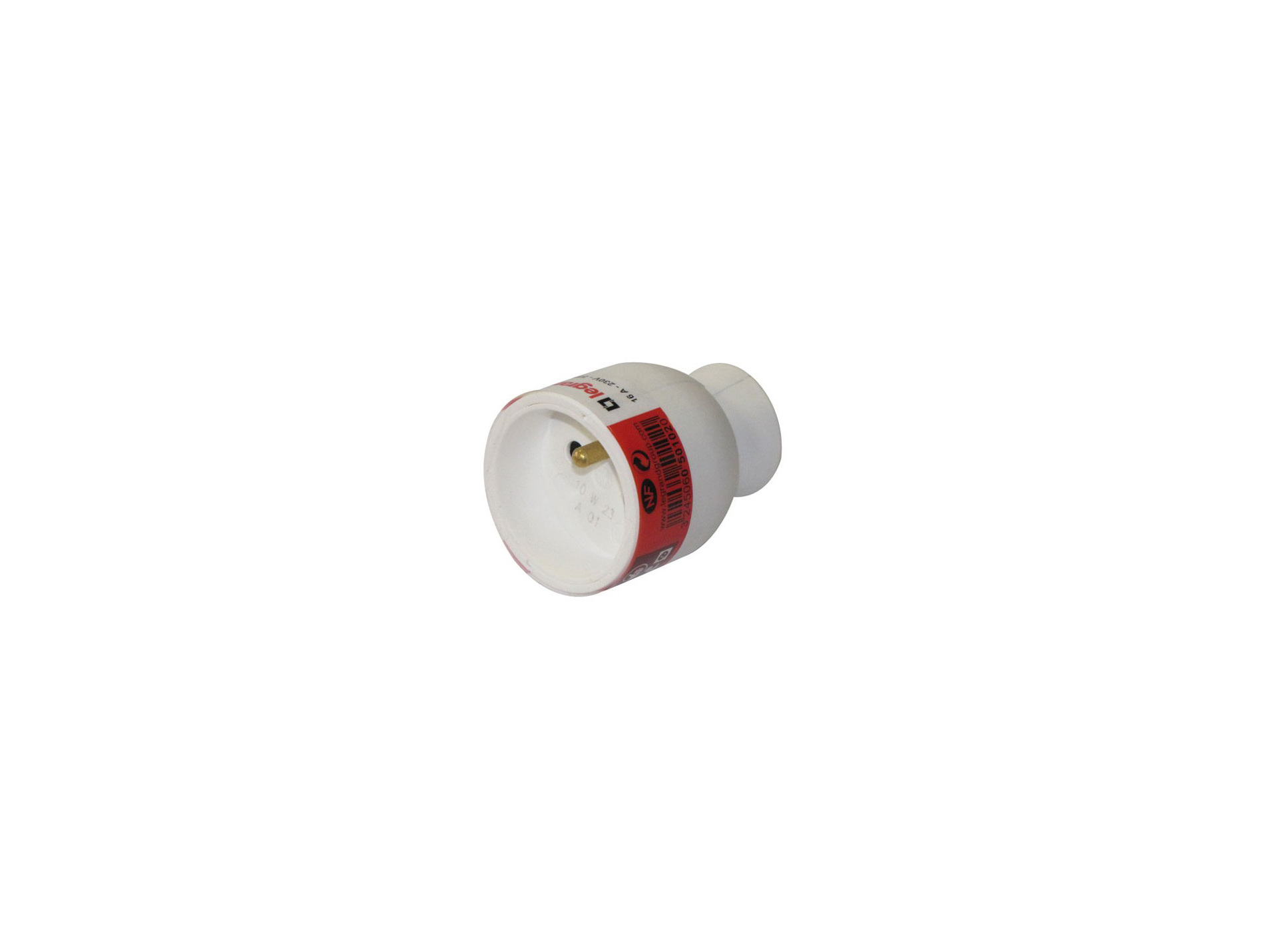 Fiche femelle 16A LEGRAND blanc