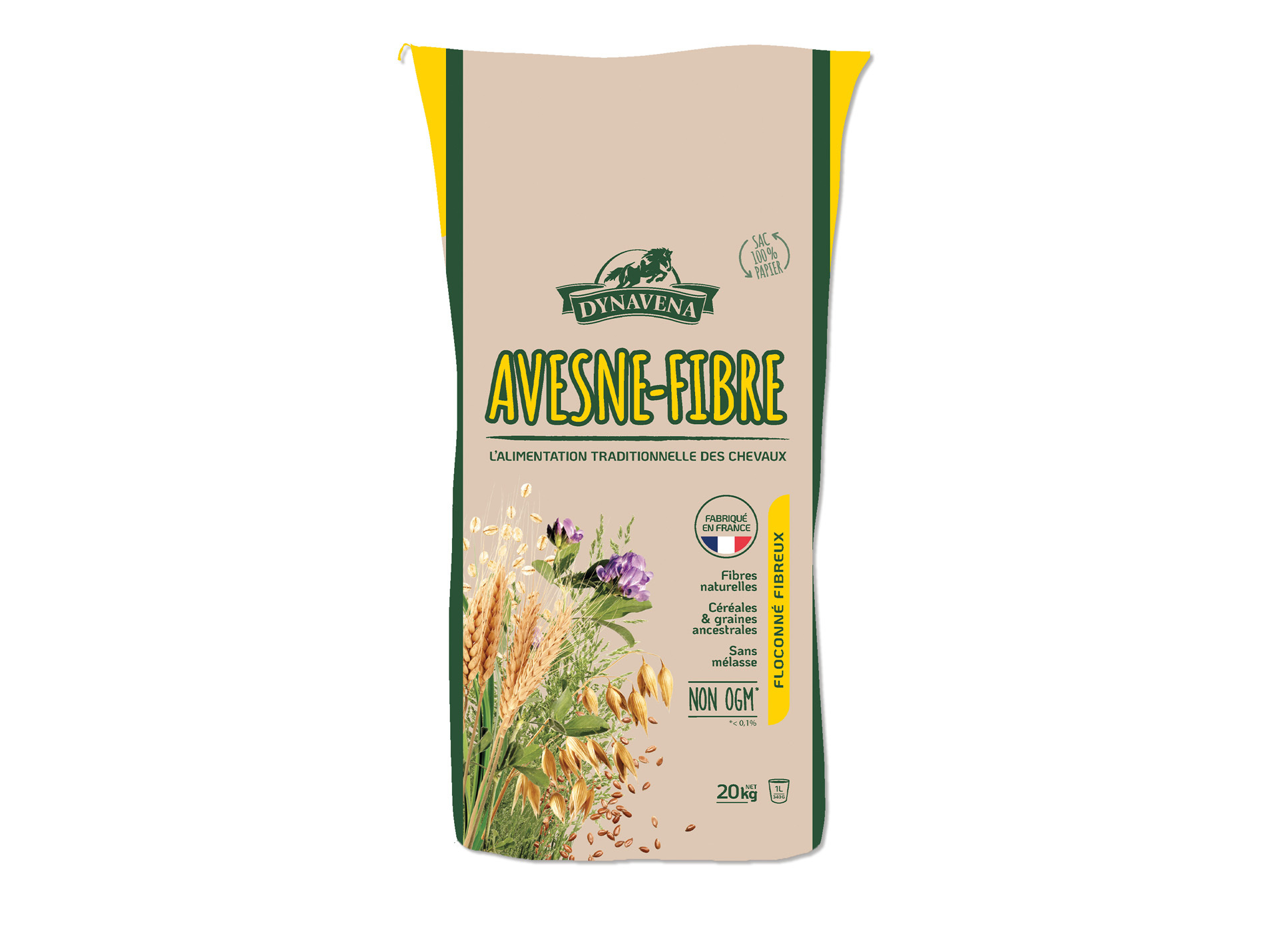 Aliment cheval DYNAVENA Avesne fibre 20kg