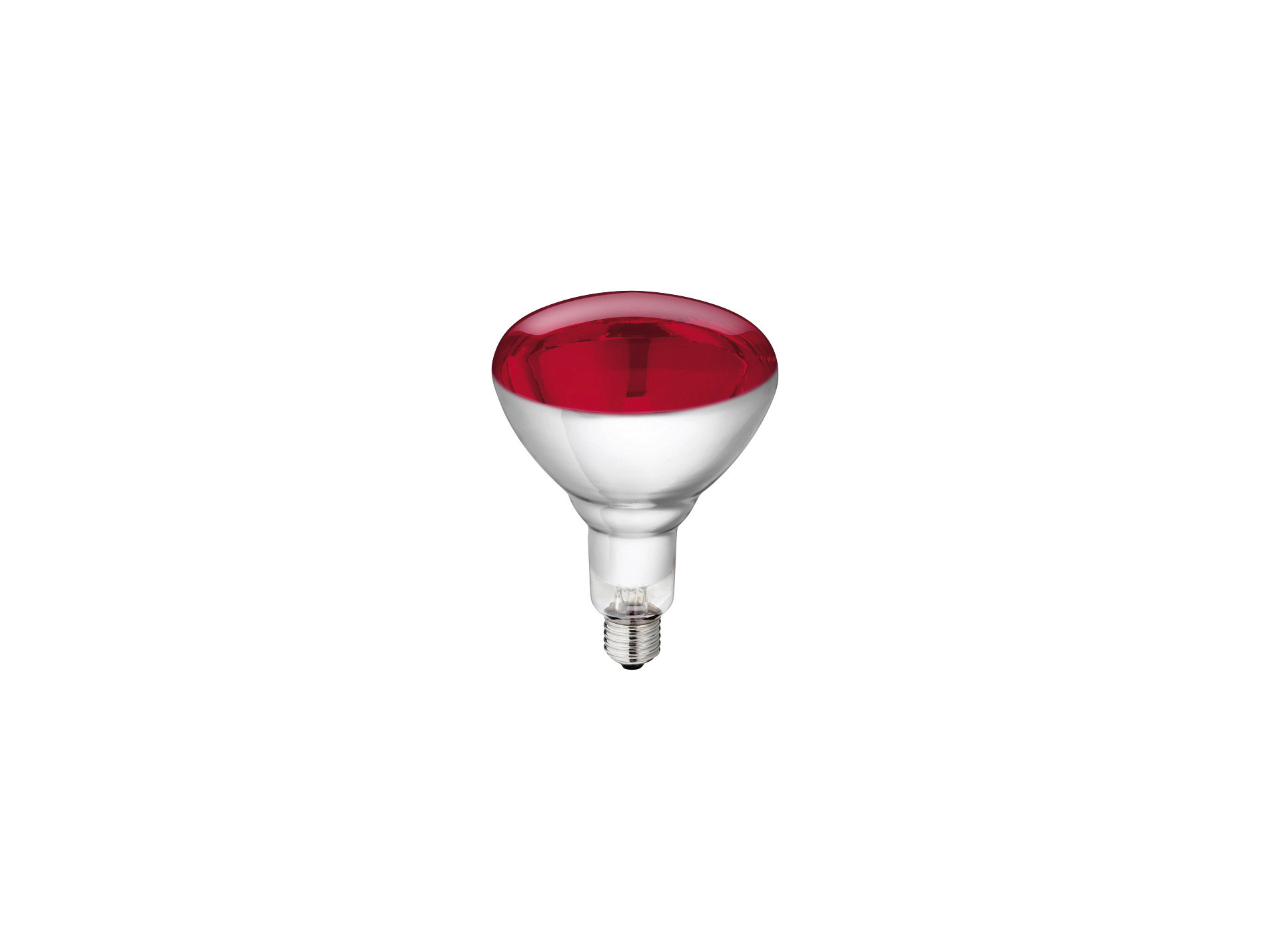 Lampe infrarouge en verre trempé rouge 250W PHILIPS