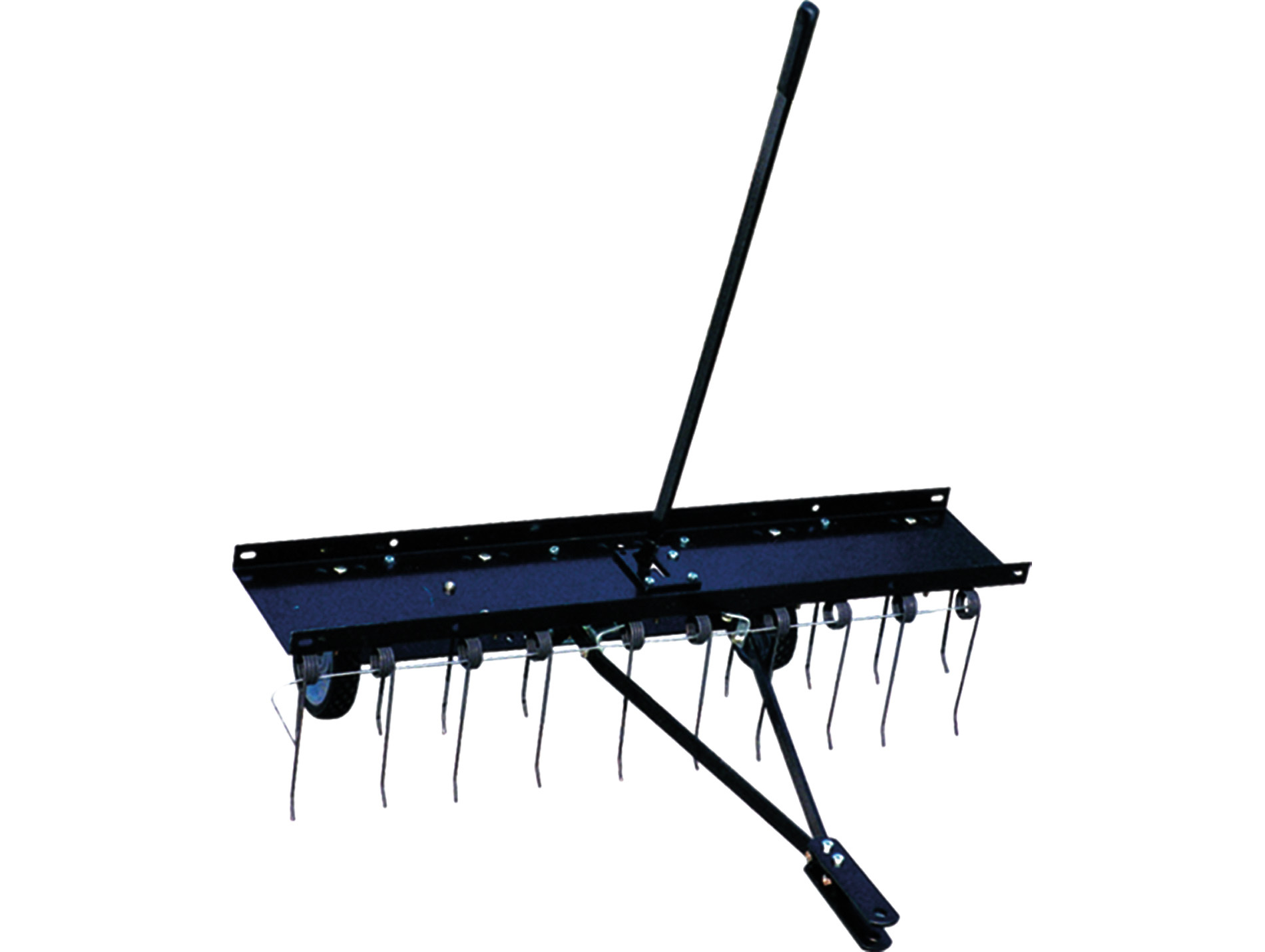 Demousseur trainé pour tondeuse autoportée