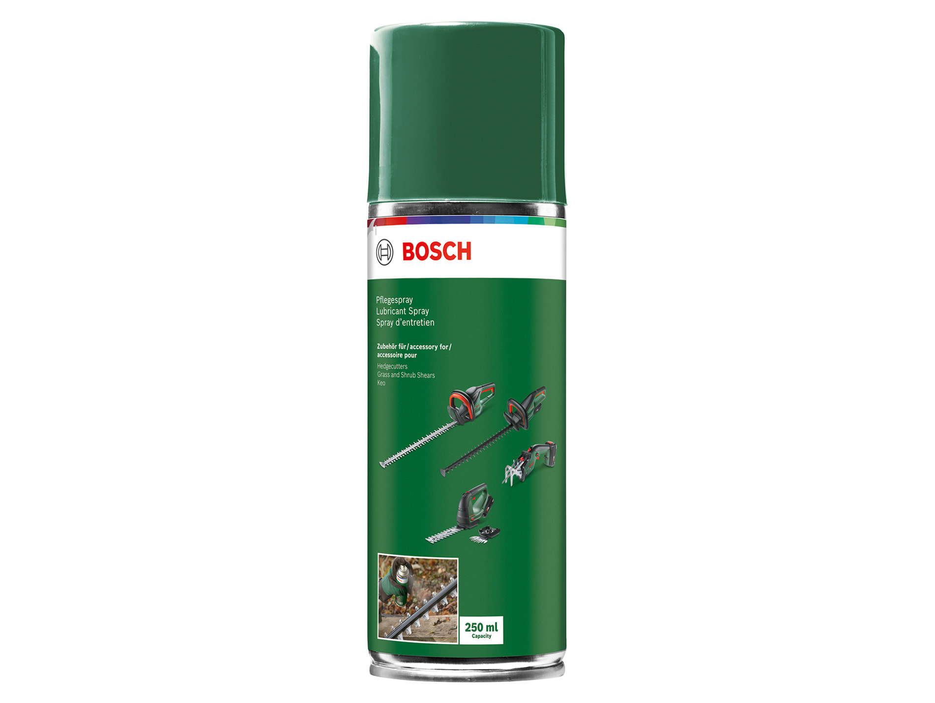 Spray d'entretien pour les lames d'outils de jardin 250ml BOSCH