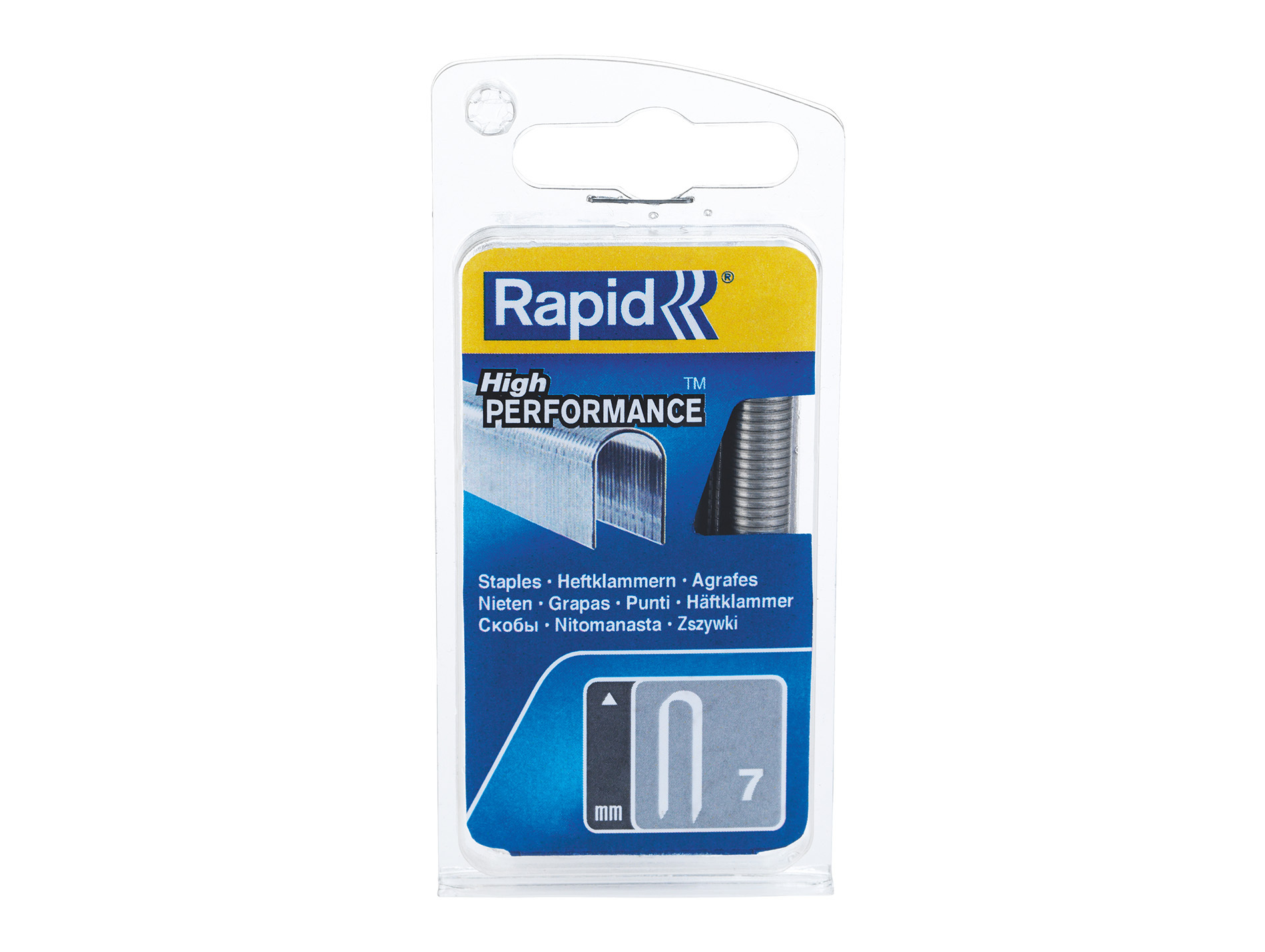 Agrafes câble N°7 L12mm - Boîte de 960