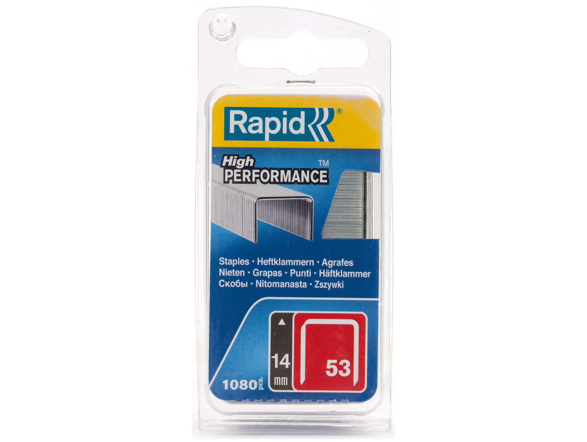 Agrafes Galva N°53 L14mm - Boîte de 1080