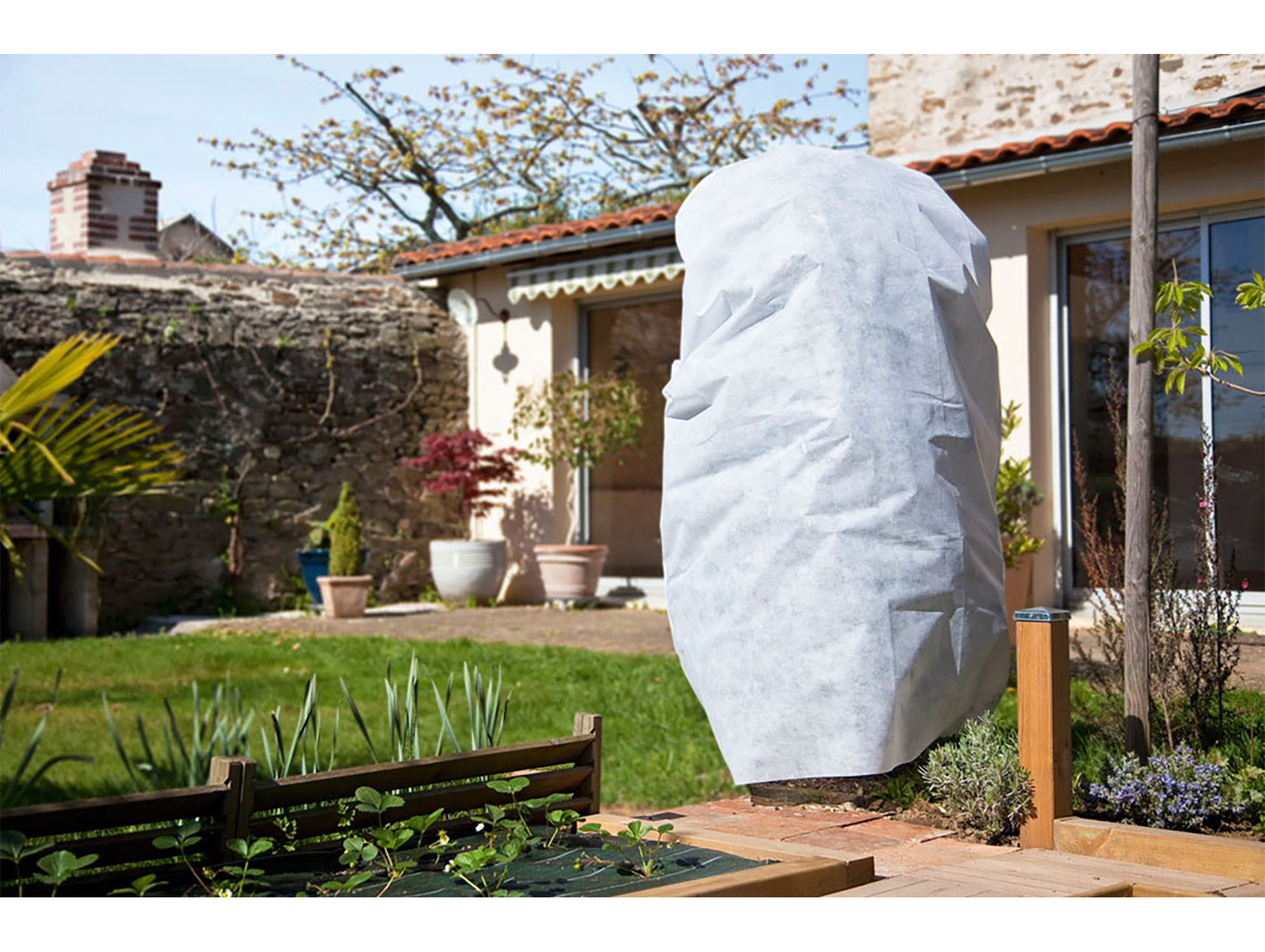 Housse Hivernest NORTENE avec zip Ø90cm 1,8m