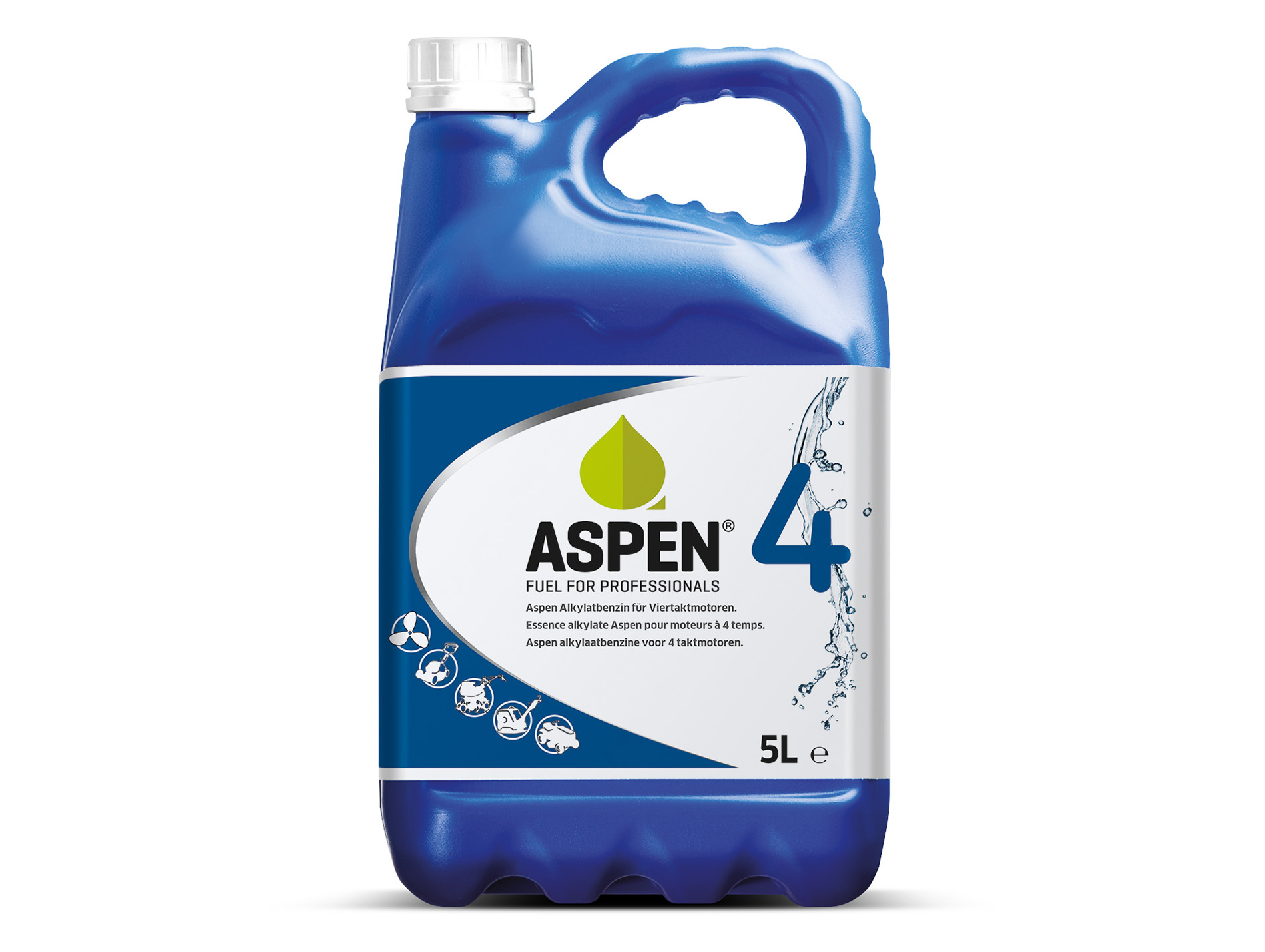 Carburant essence Alkylate mélange 4 temps ASPEN 5L