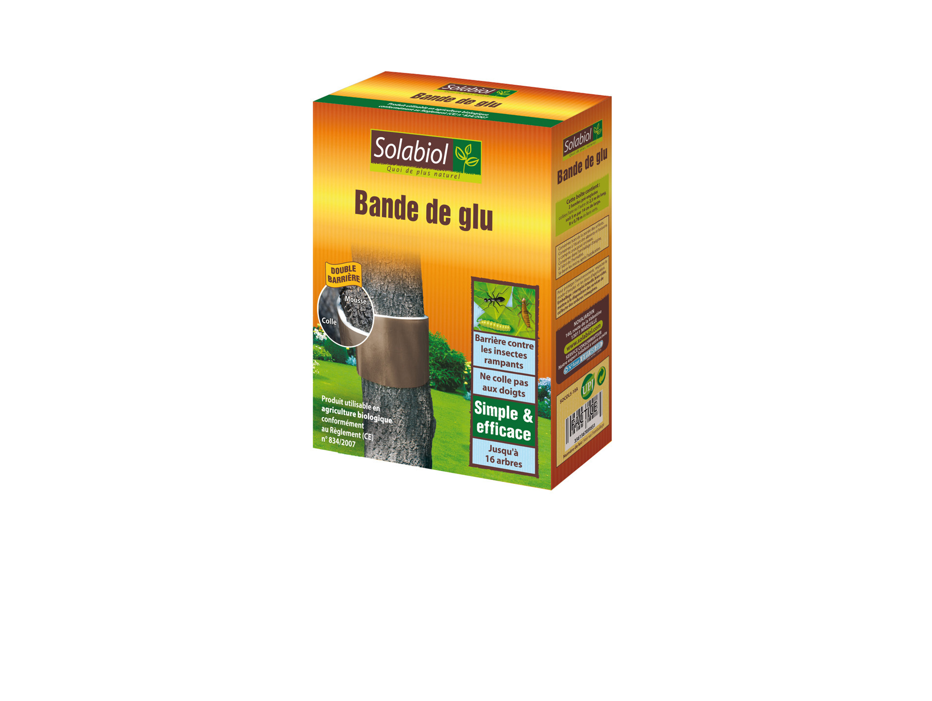 Bande de glu SOLABIOL 5m avec lien