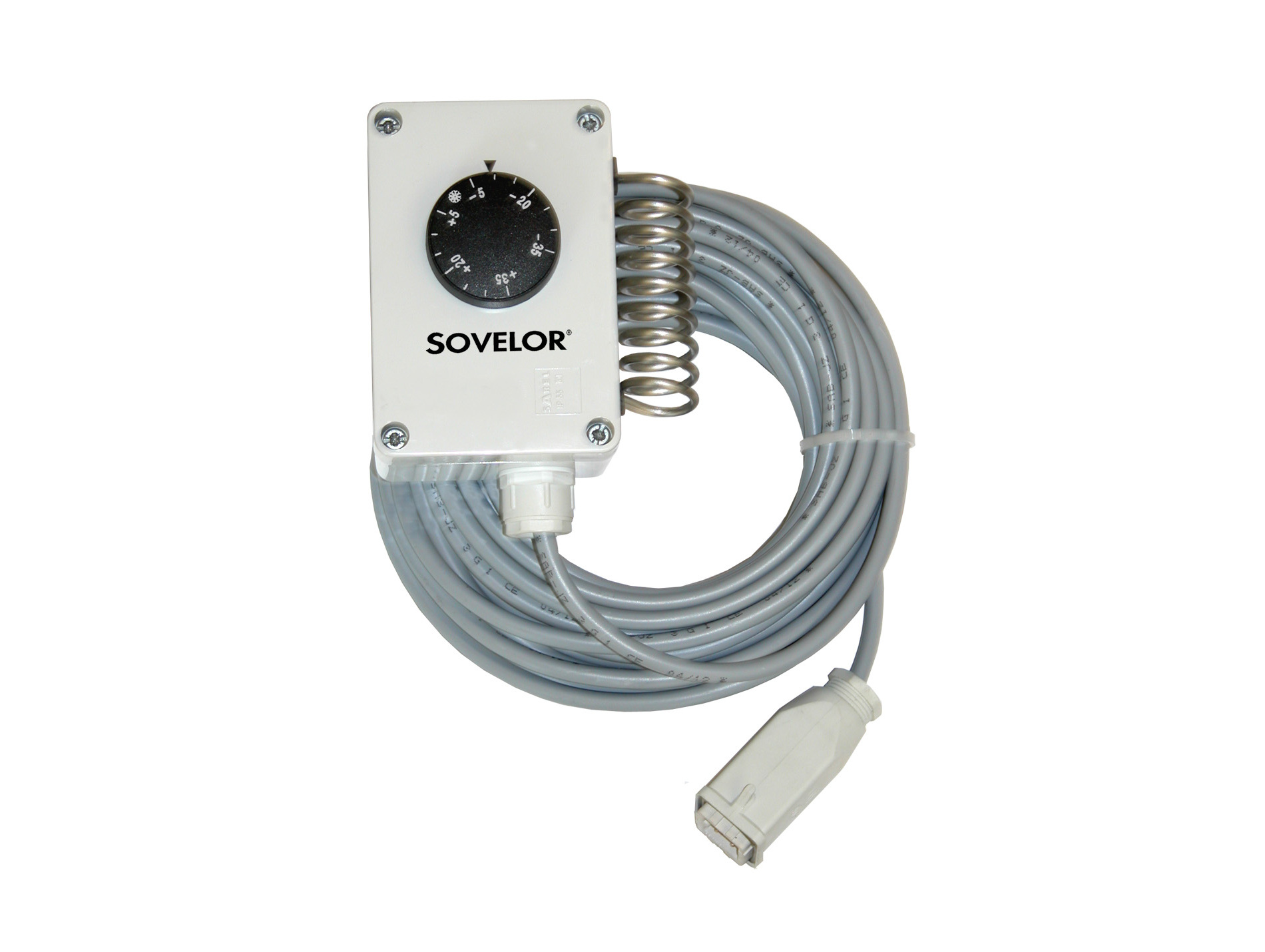 Thermostat d'ambiance SOVELOR étanche cable 10m