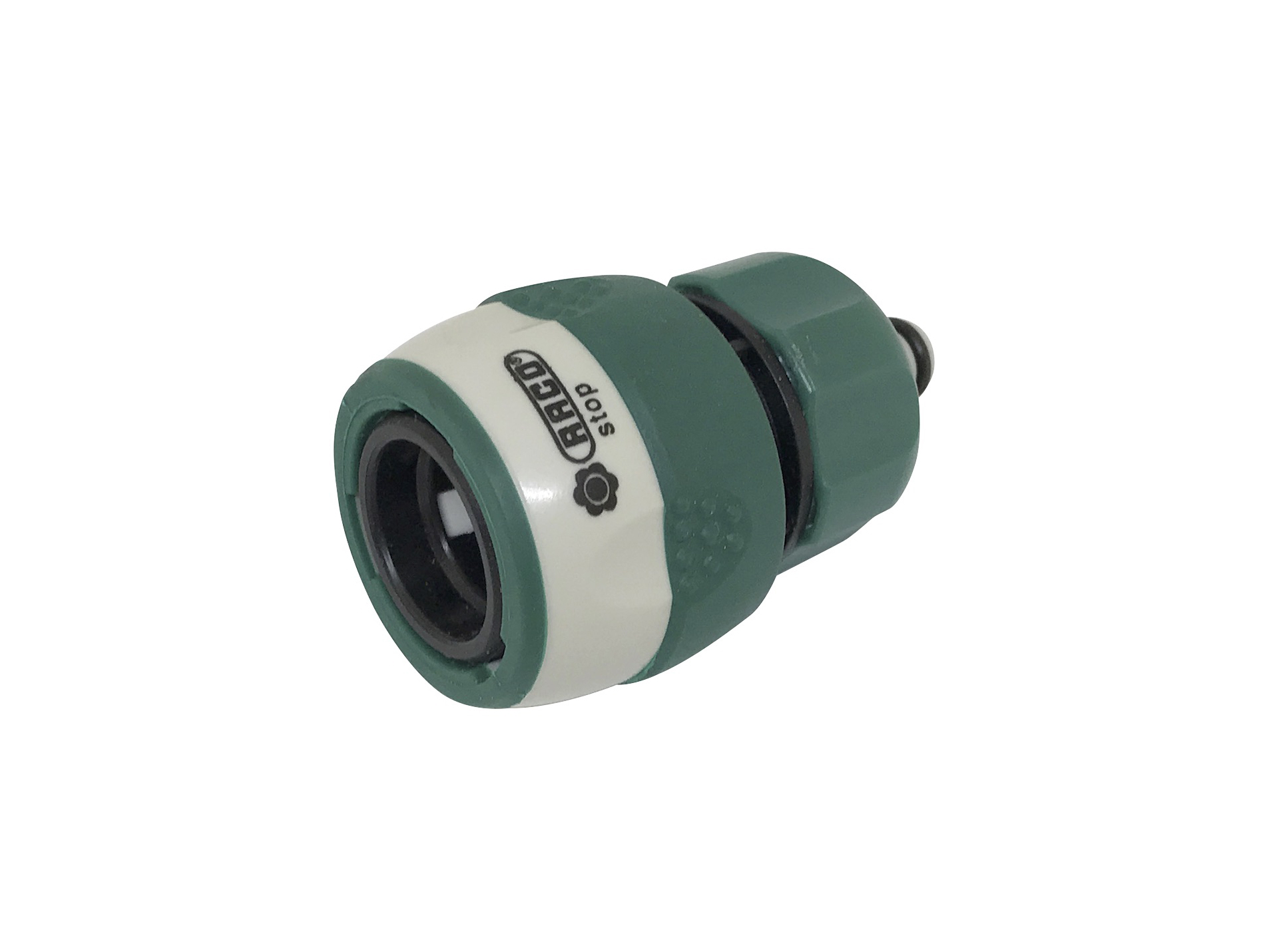 Raccord rapide bi-matières Stop 15mm