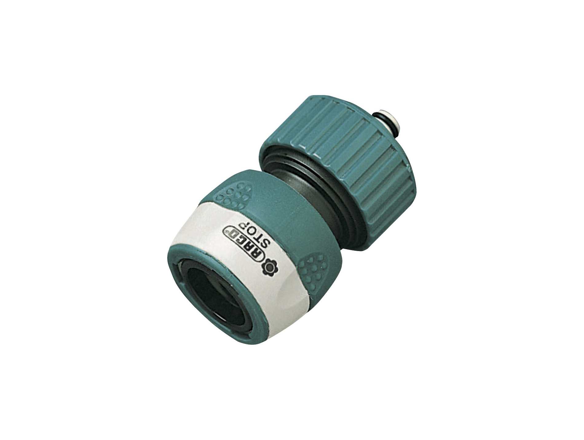 Raccord rapide bi-matières Stop 19mm