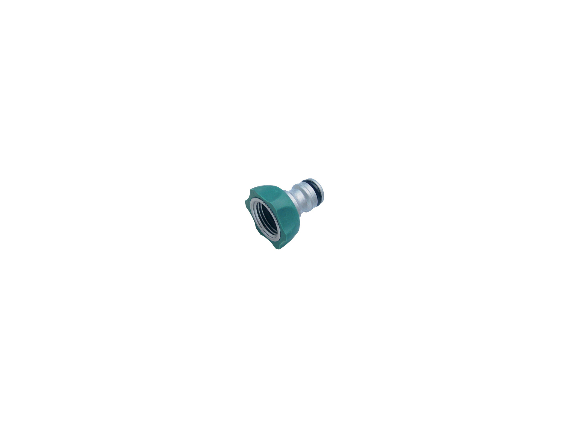 Nez de robinet aluminium bi-matières 20x27