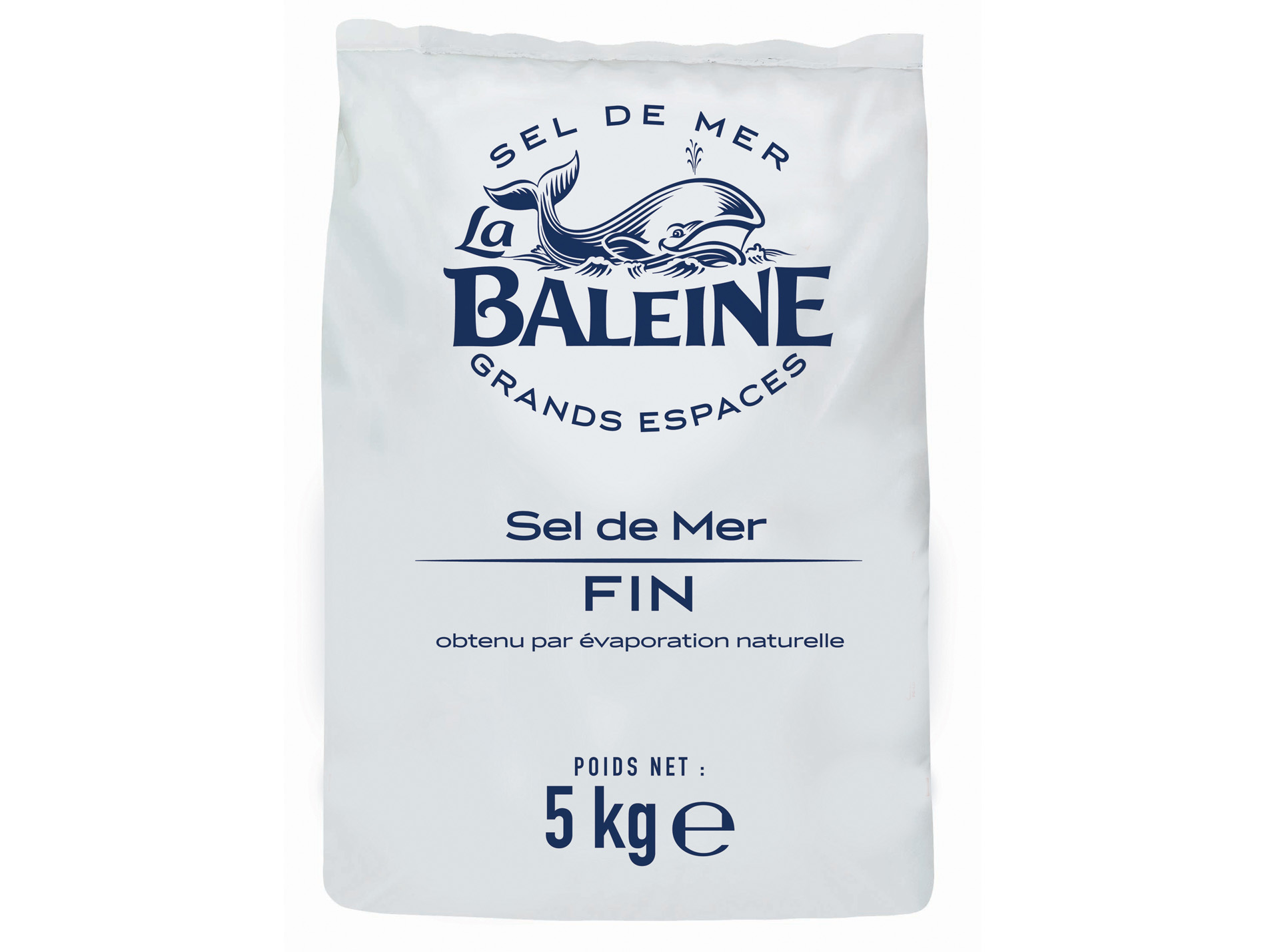 Sel fin alimentaire LA BALEINE 5kg