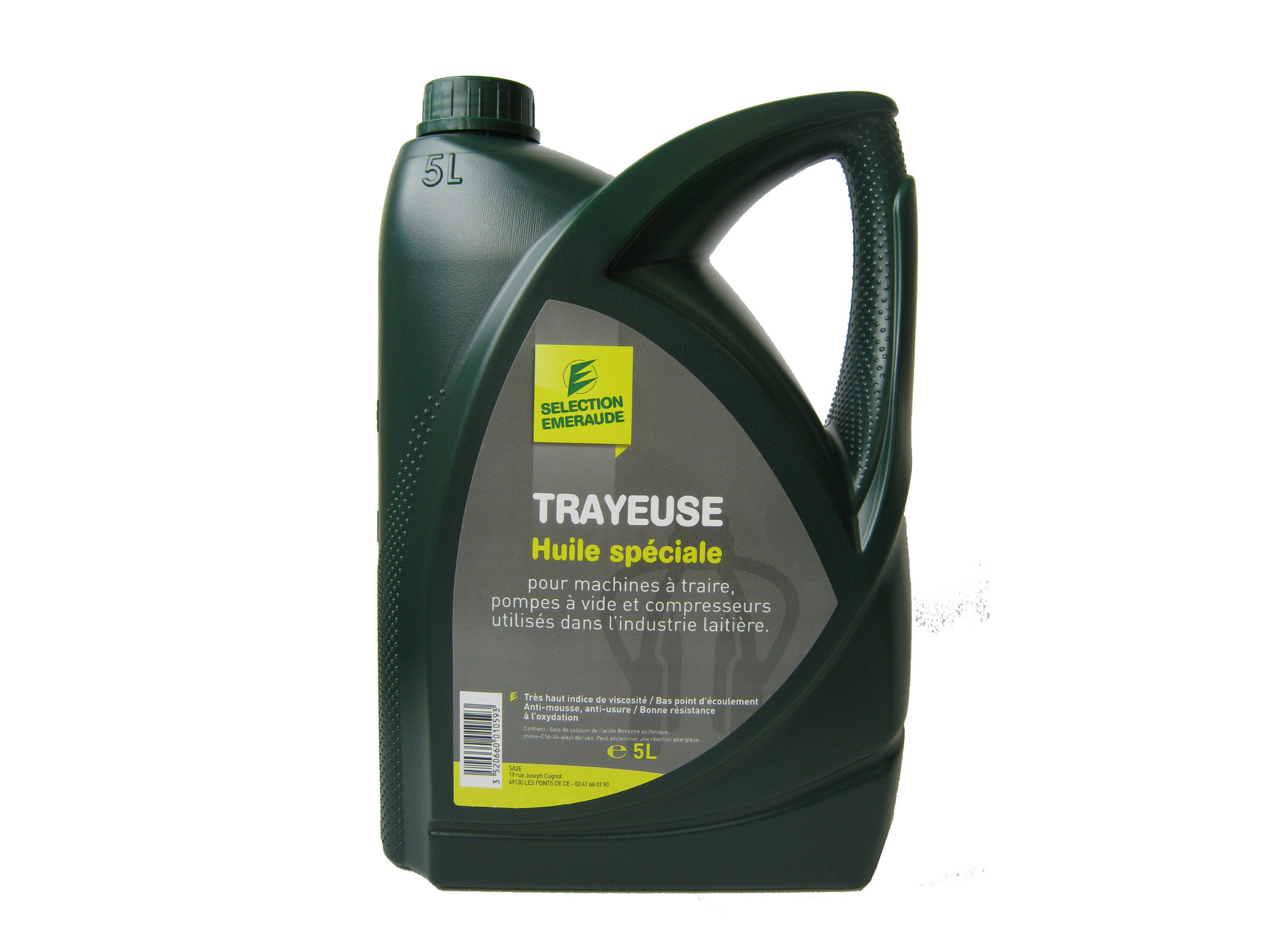 Huile SELECTION EMERAUDE trayeuse iso 68 5L