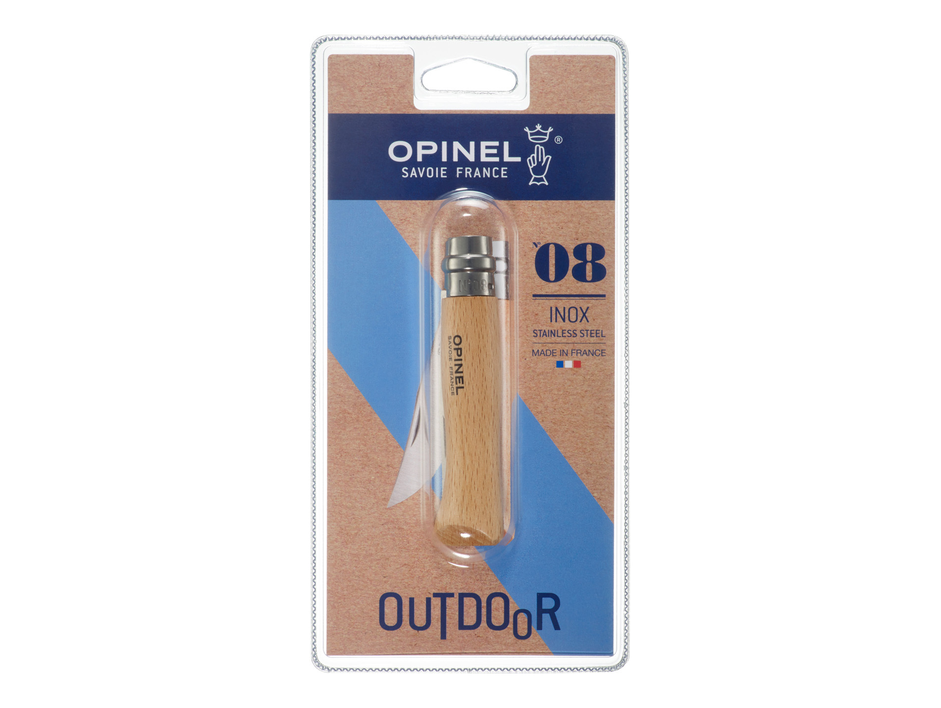 Couteau OPINEL lame inox N°8