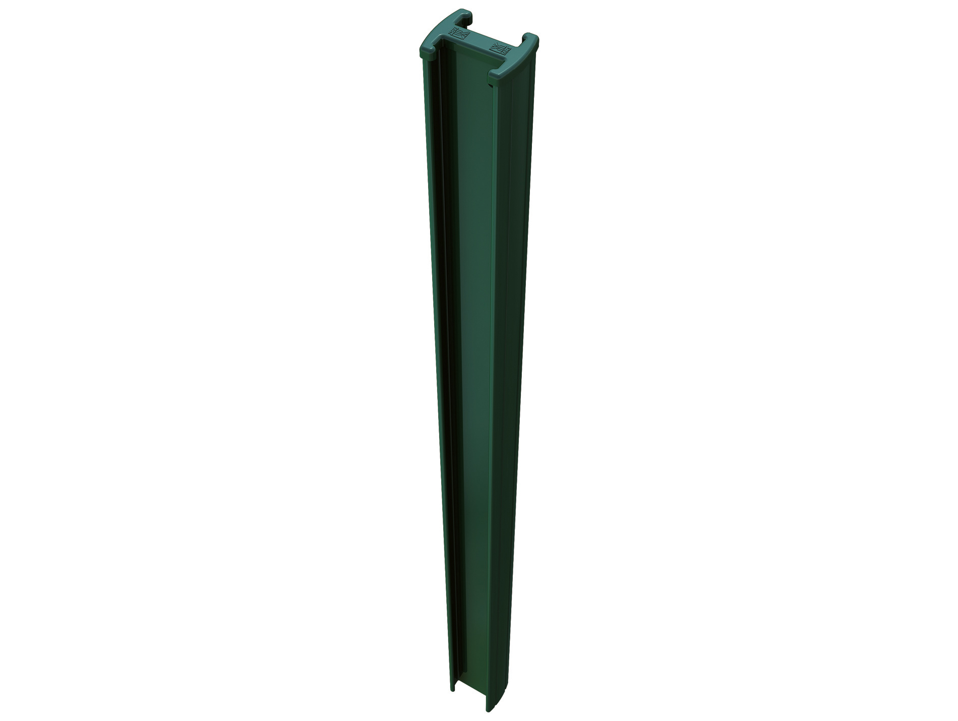 Poteau Easyclip® vert H.2,5m