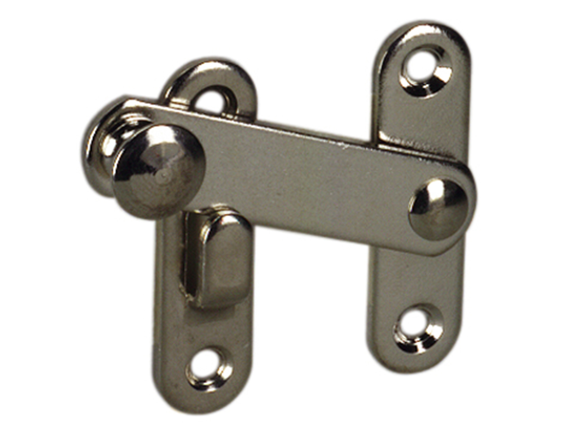 Fermoir à fléau 52x47mm laiton nickelé