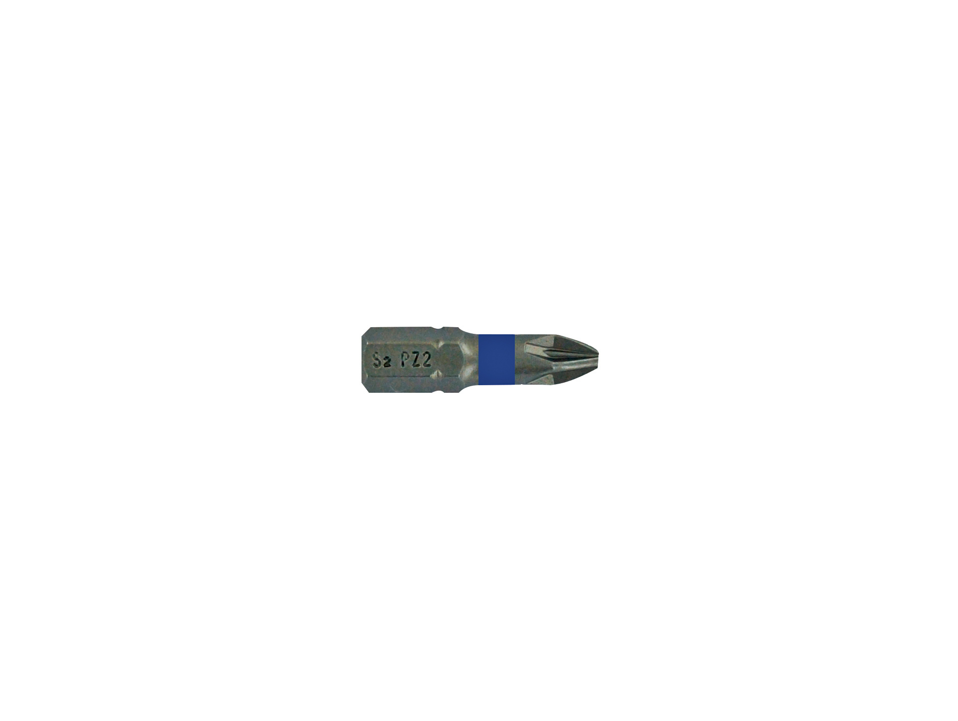 2 embouts de vissage pour vis Pozidriv N°1