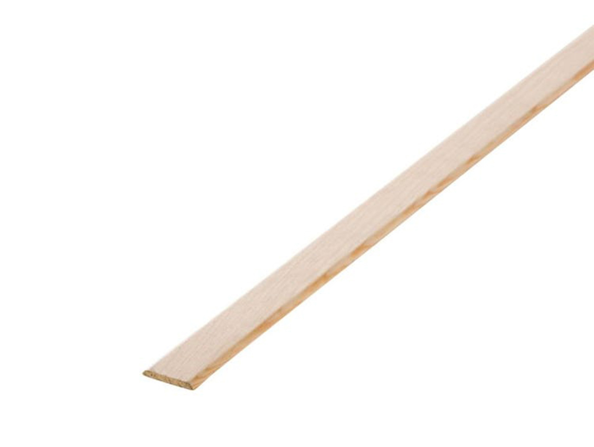 Chant-plat pin 2 angles arrondis 5x38mm  L 2,4m