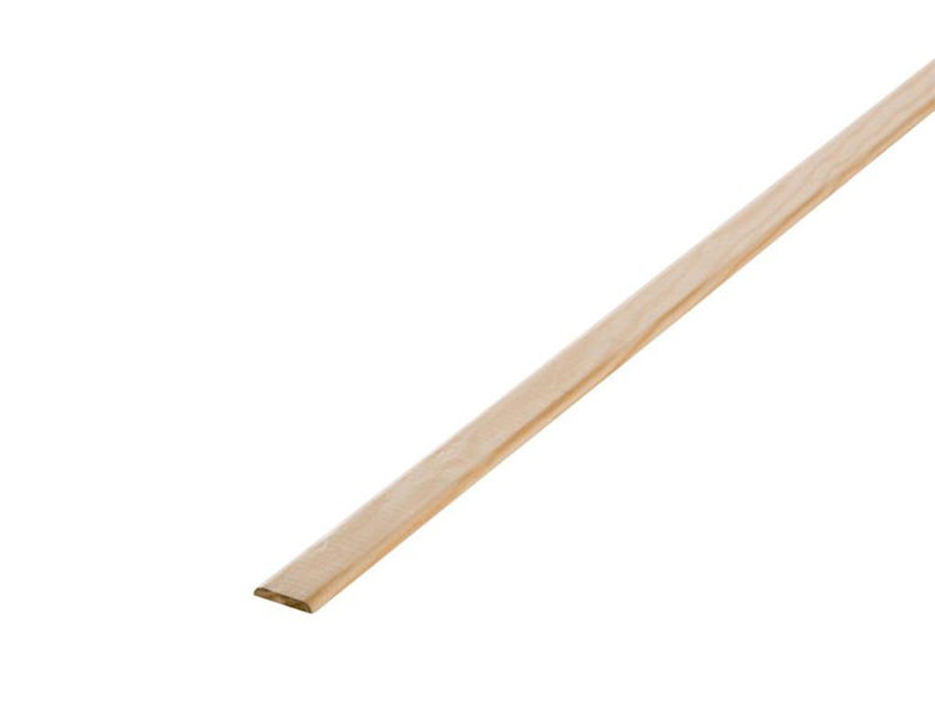 Chant-plat pin 2 angles arrondis 9x38mm L 2,4m