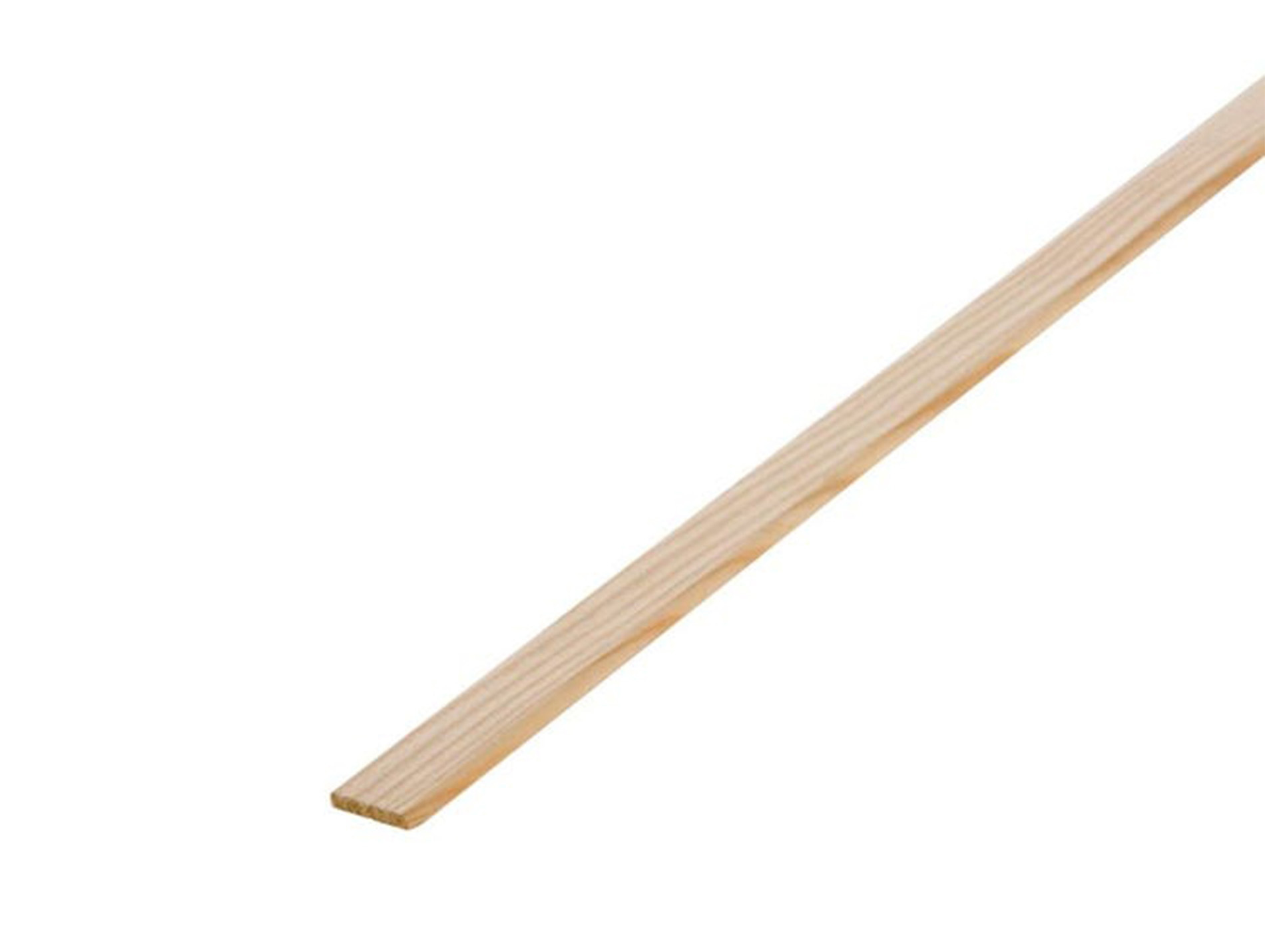 Chant-plat pin 1 angle arrondi 4x28mm L 2,4m