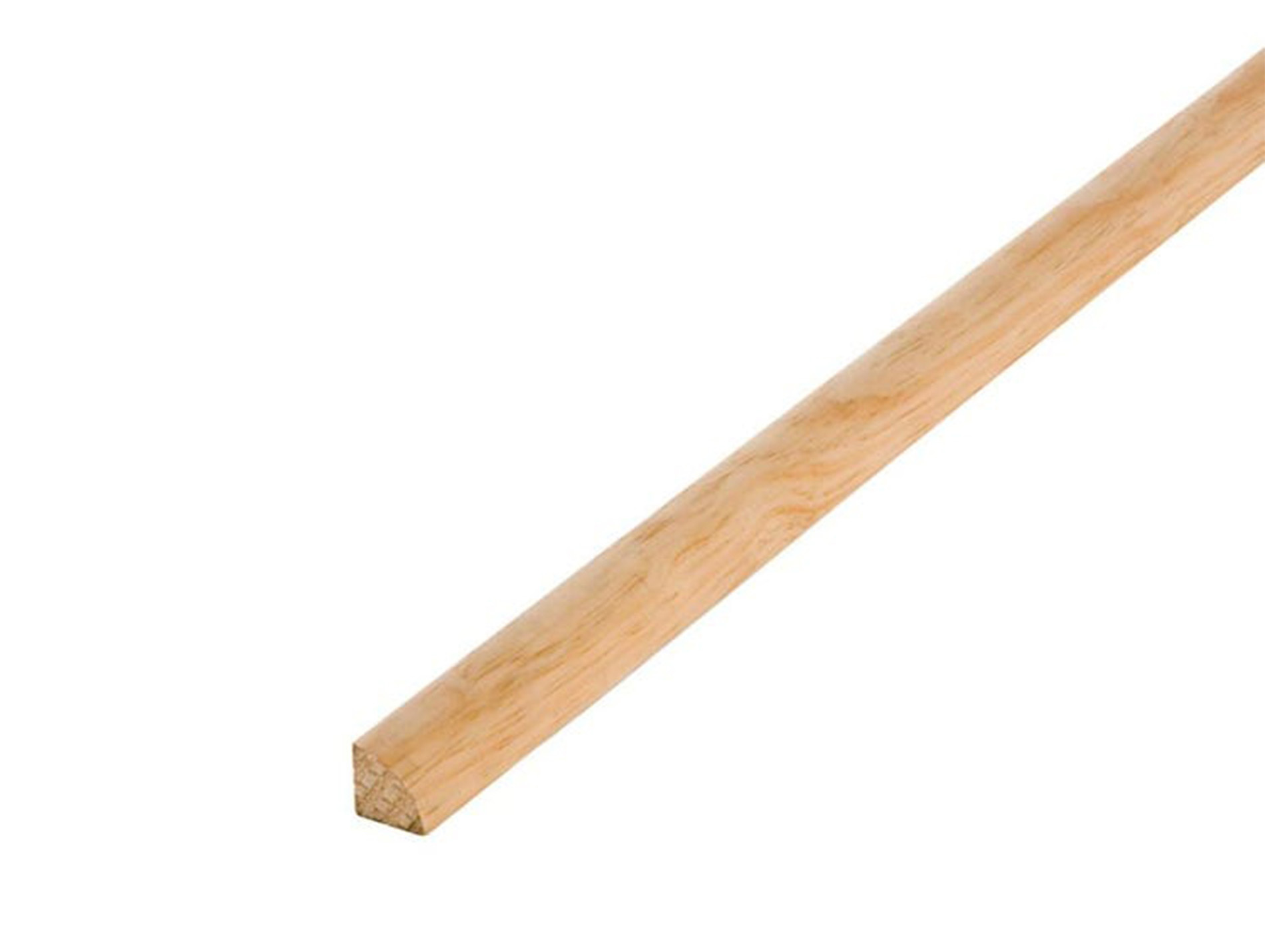 Baguette 1/4 de rond pin 28x28mm L 2,40m