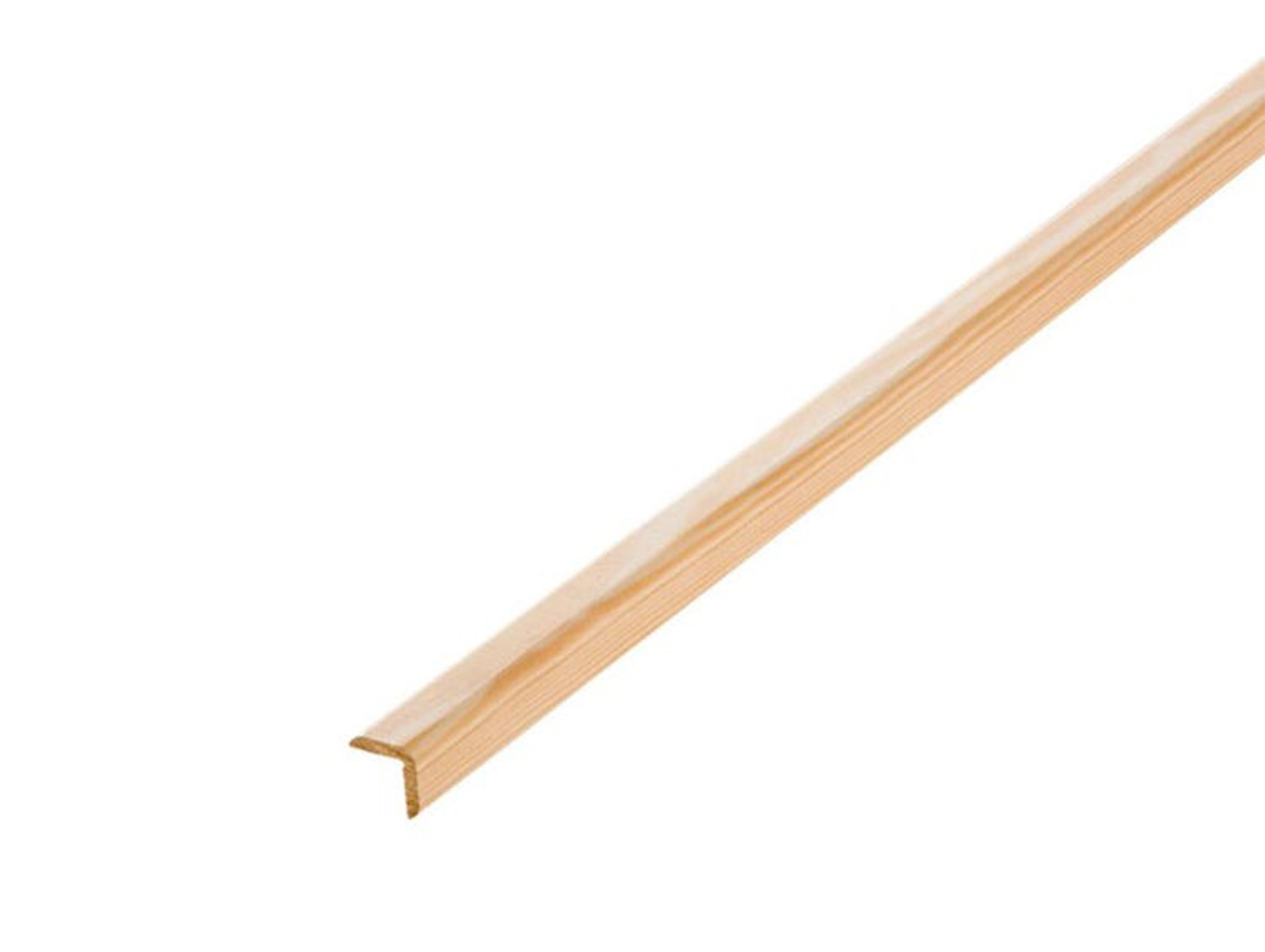 Baguette d'angle pin angles arrondis 14x14mm L 2,40m