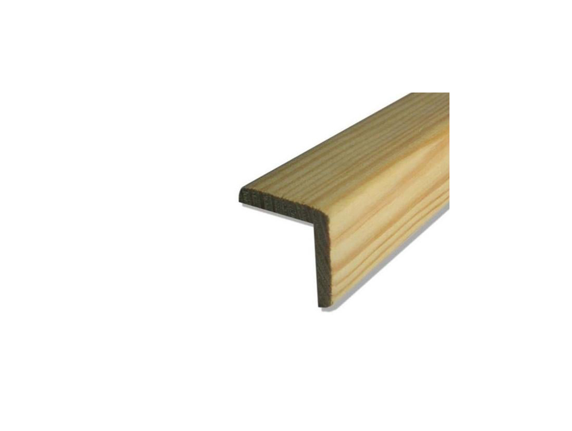 Baguette d'angle pin angles arrondis 28x28mm L 2,40m