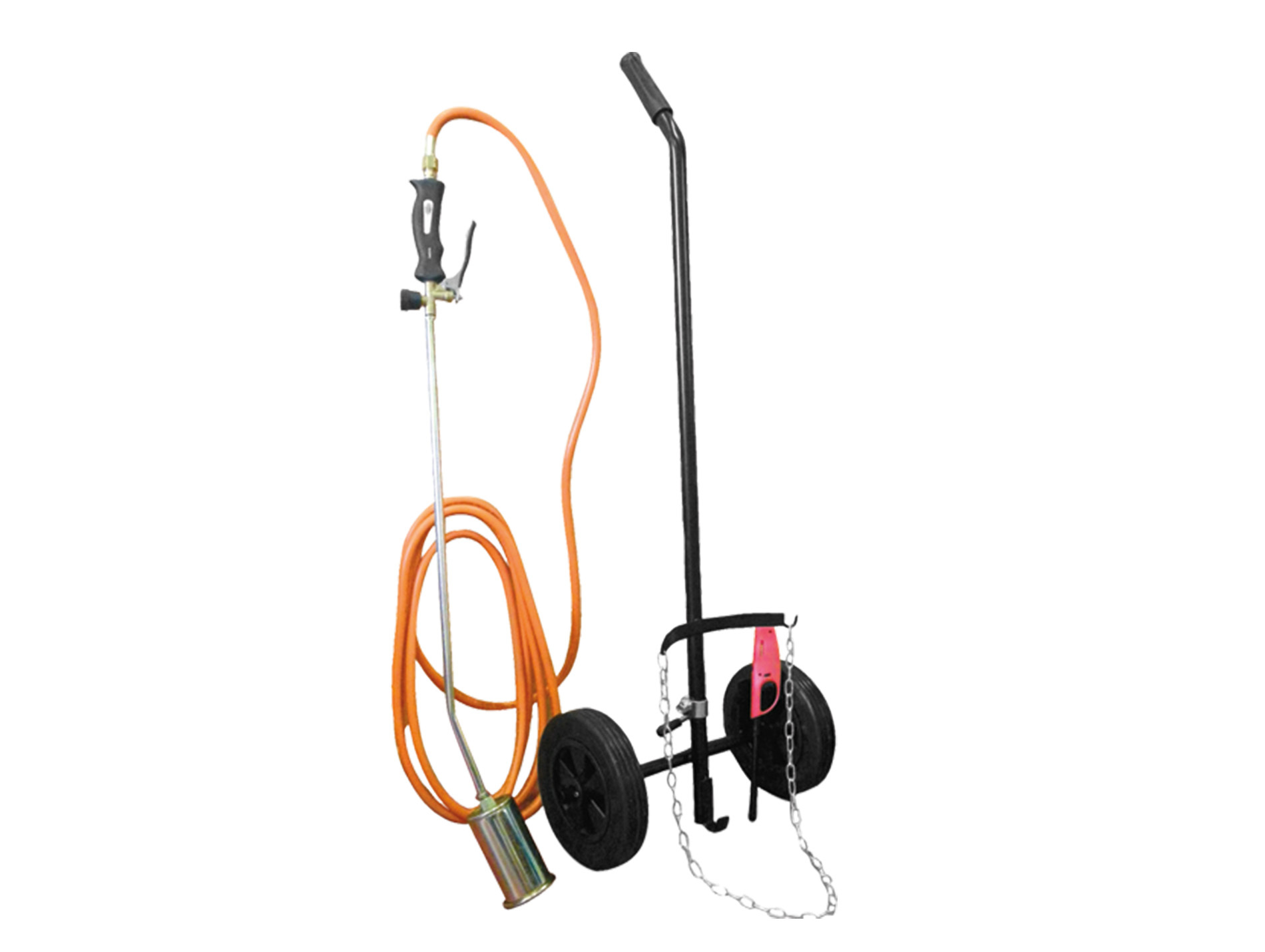 Désherbeur thermique BRUL'STAR Pro + chariot