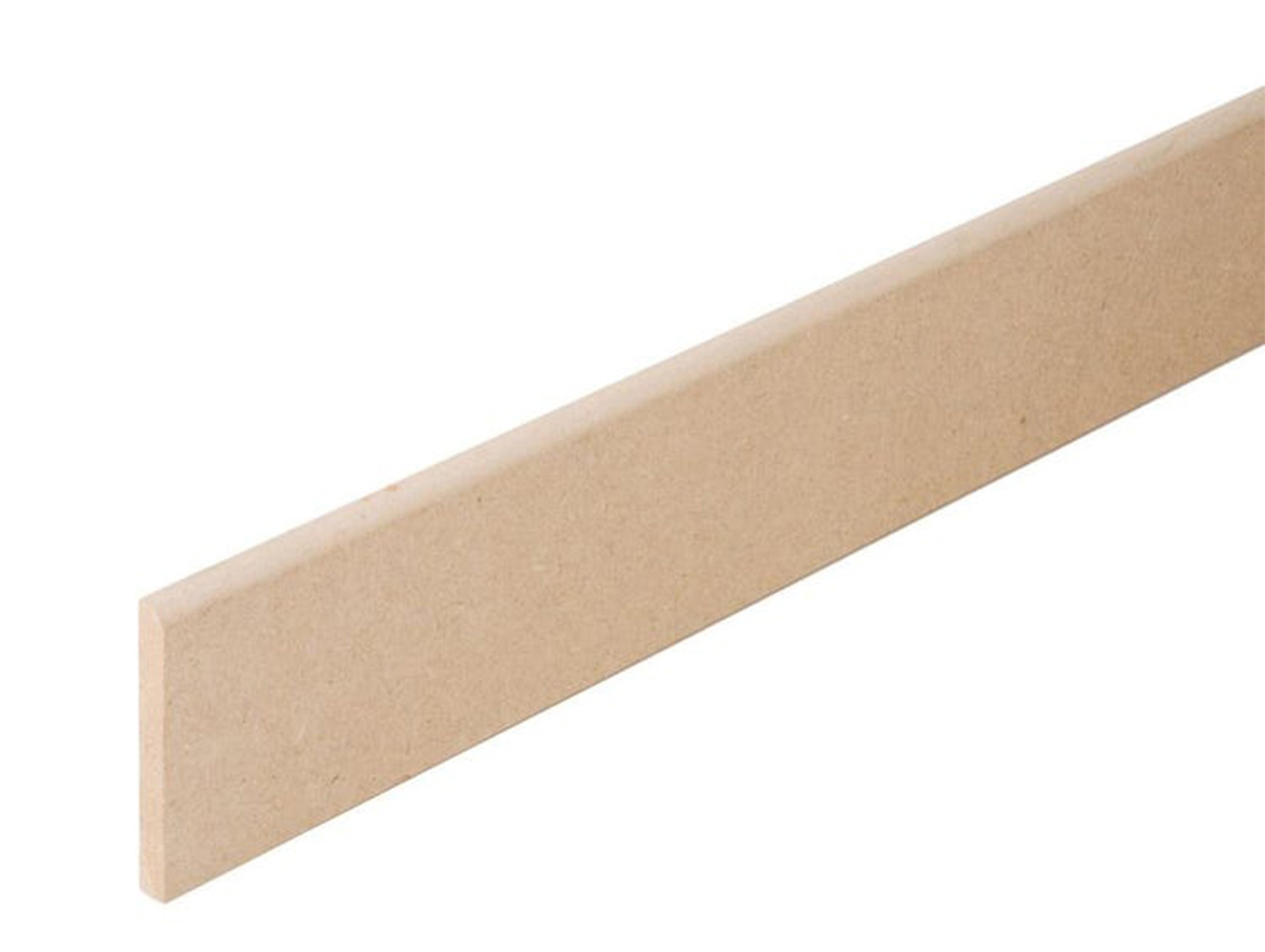 Plinthe medium à bord rond 9x96mm L 2,2m