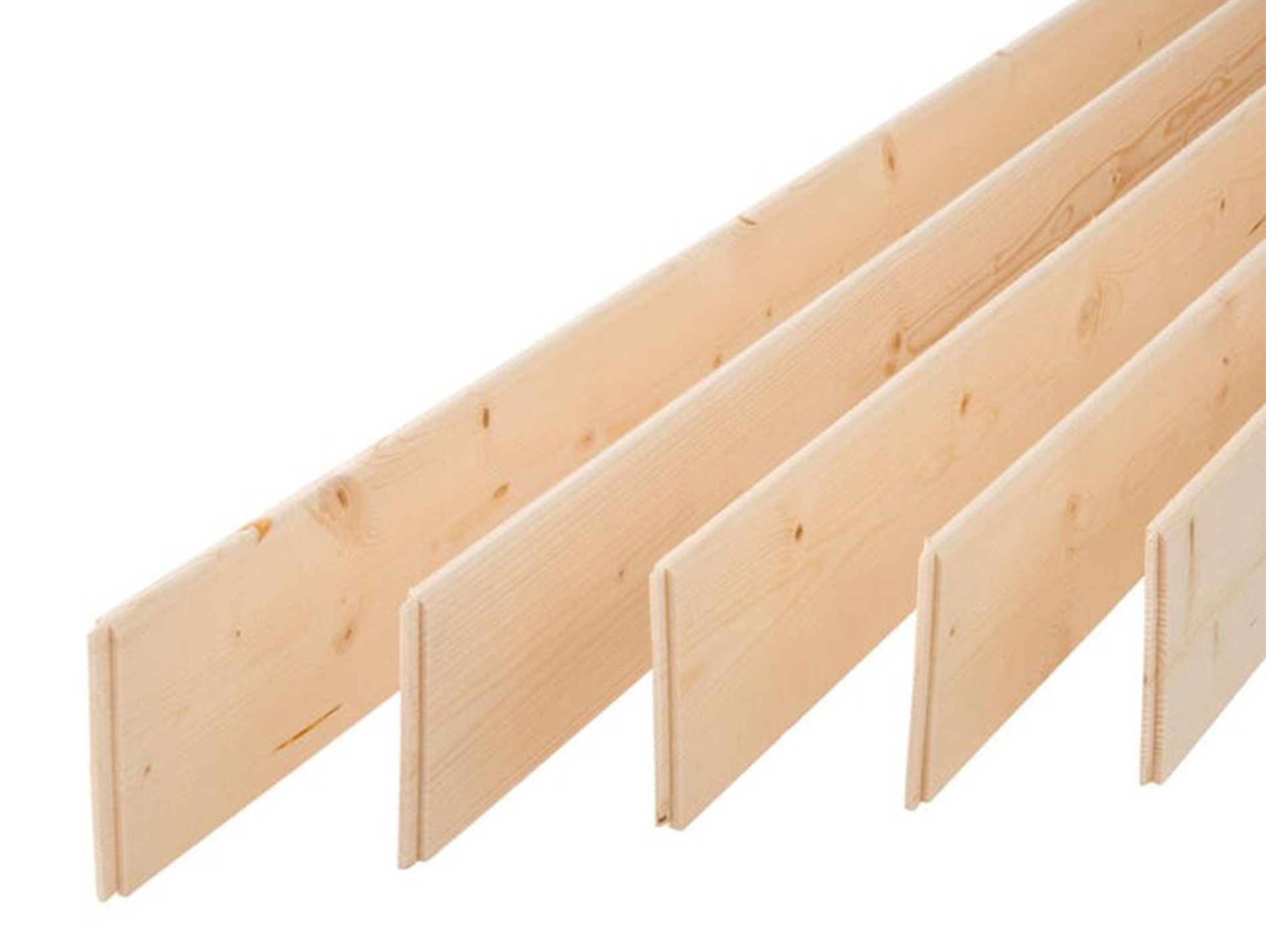 Plinthe sapin 9x95mm L 2m x5