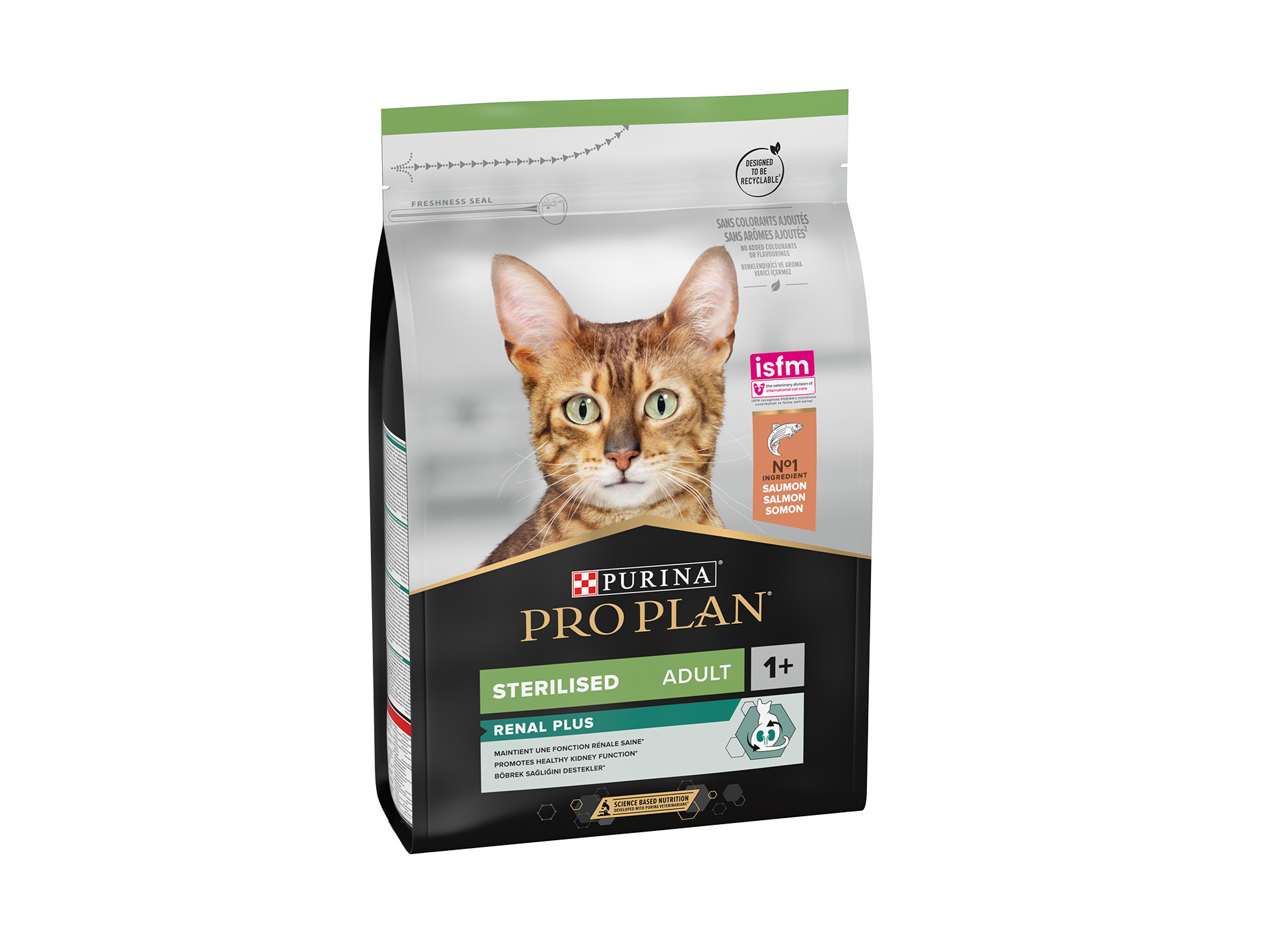 Croquettes chat adulte PRO PLAN Sterilised saumon 3kg