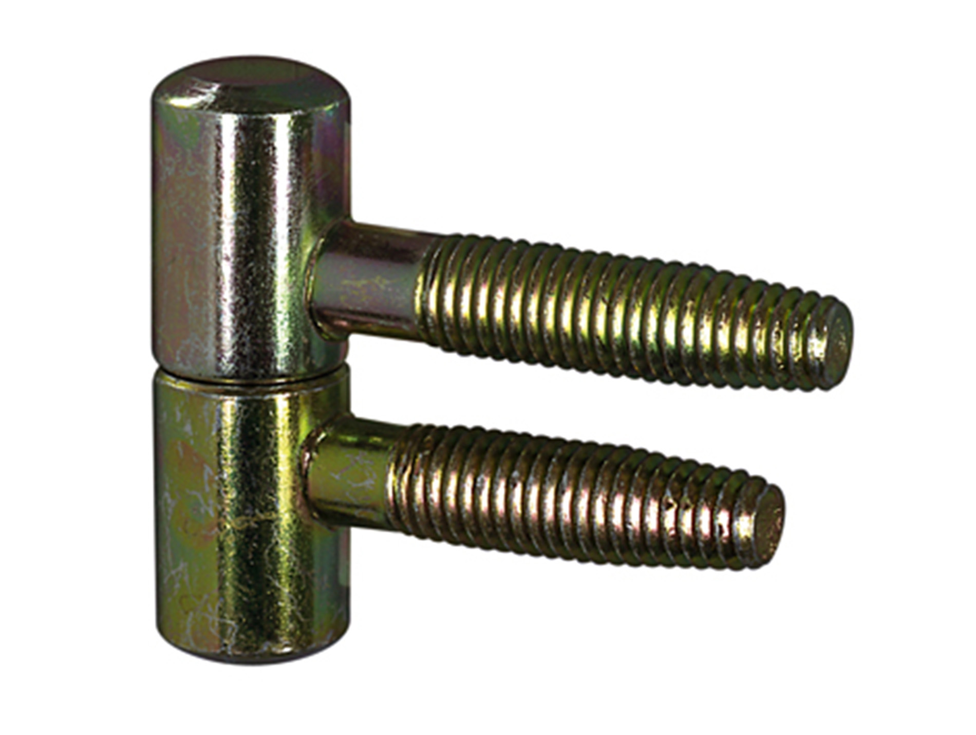 Fiche à visser ø13 38mm acier zingué x2