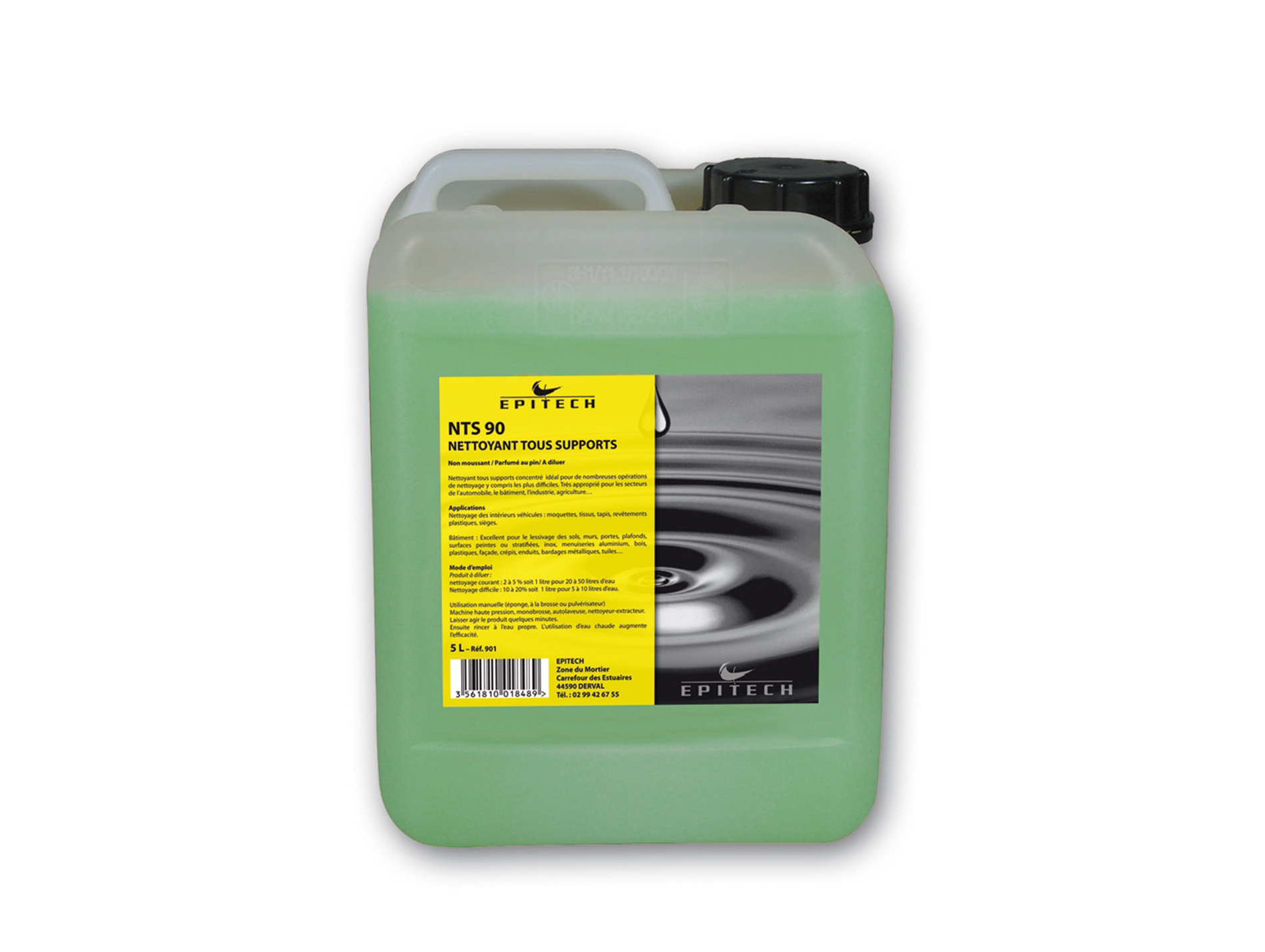 Nettoyant tous supports NTS 90 5L