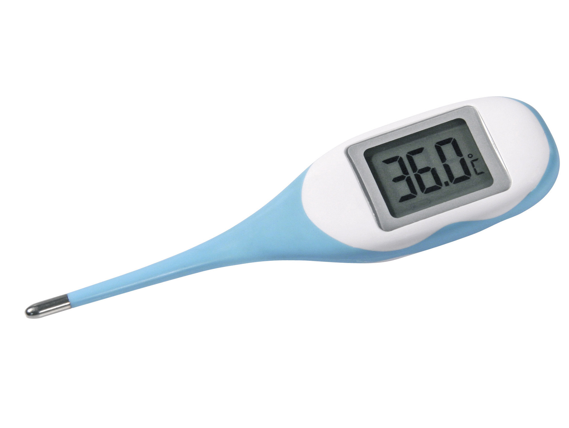Thermomètre vétérinaire digital à sonde flexible