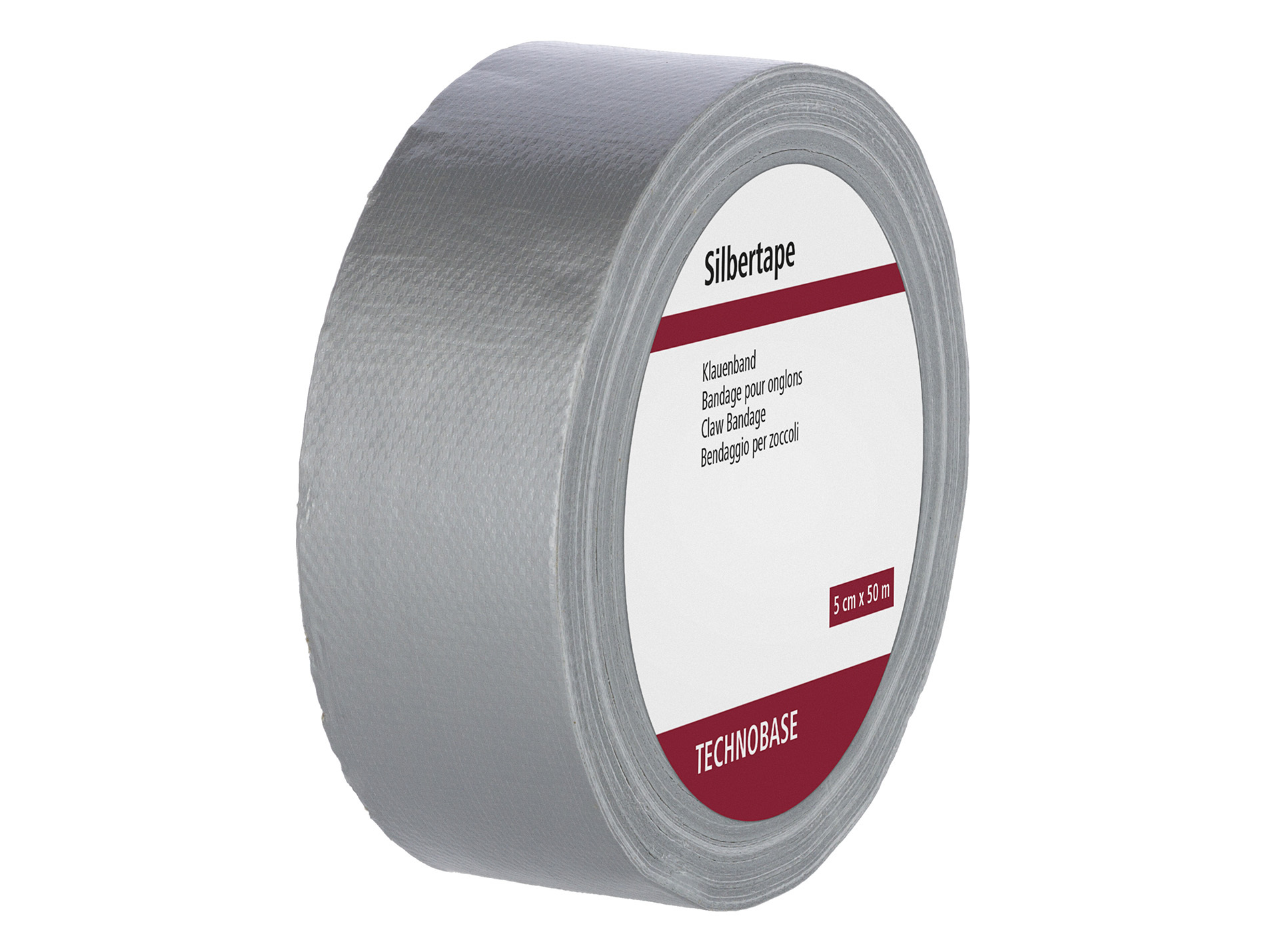 Bandage onglon TECHNOBASE silbertape imperméable 50mm x50m