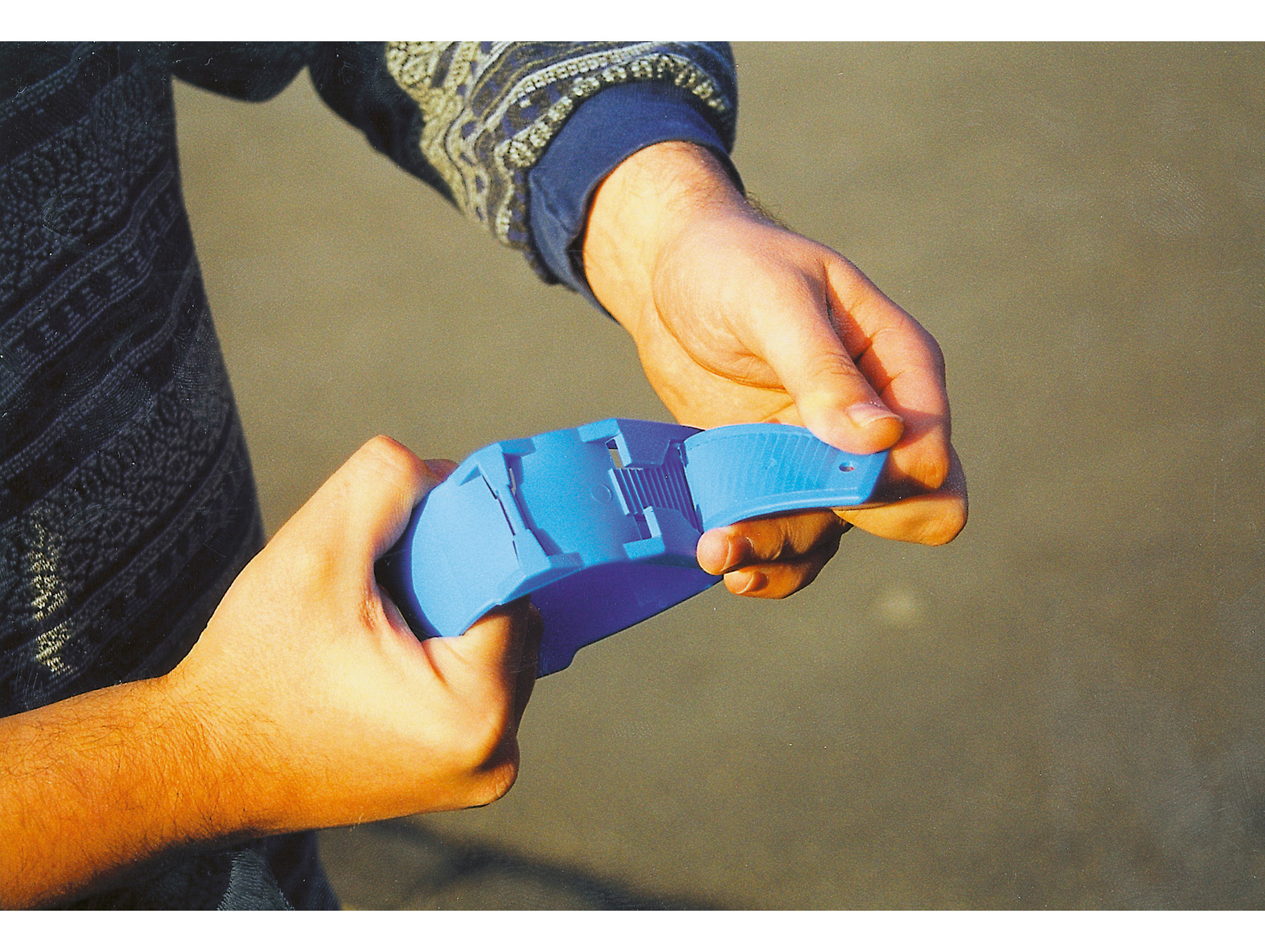 Bracelet marquage KERBL bovin pvc 37cm bleu