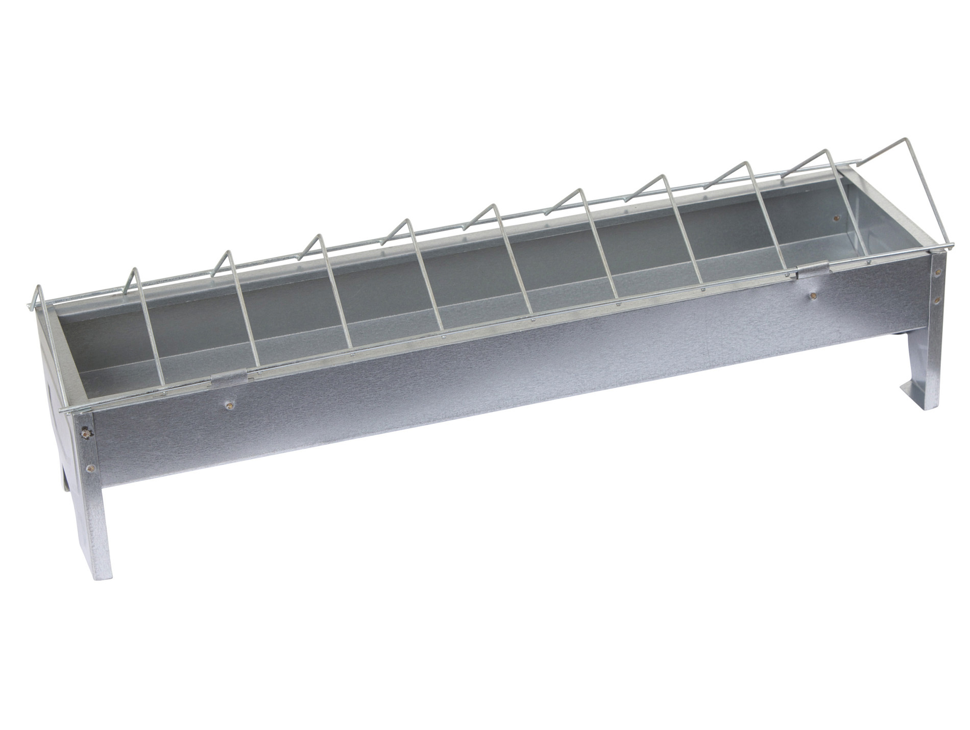 Mangeoire galvanisée pour volailles 50cm