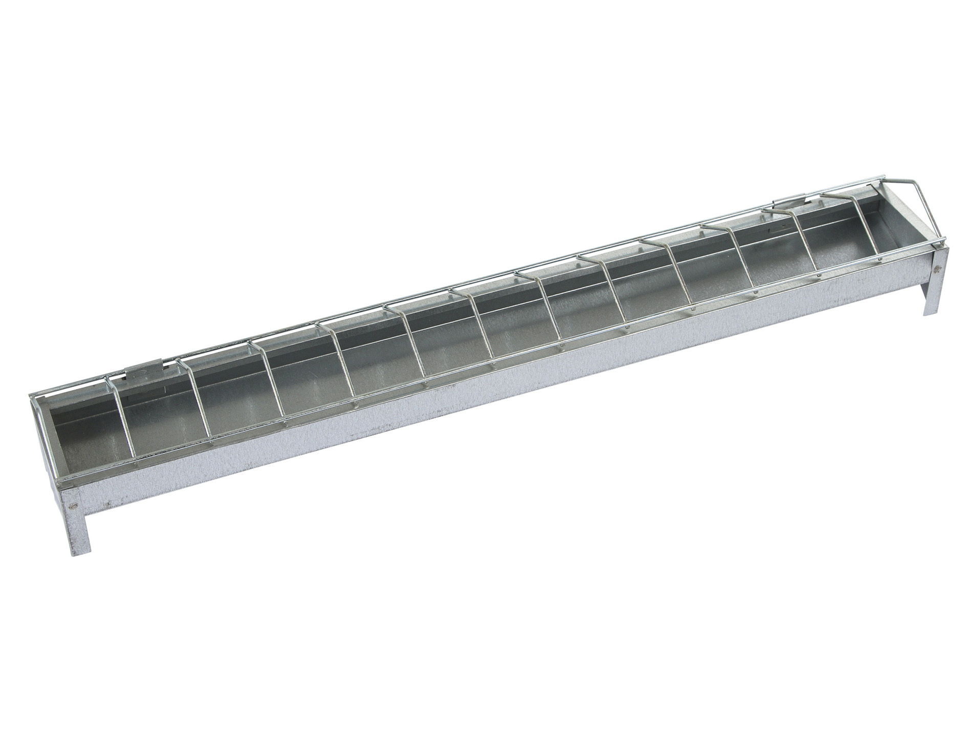 Mangeoire galvanisée pour poussins 50cm