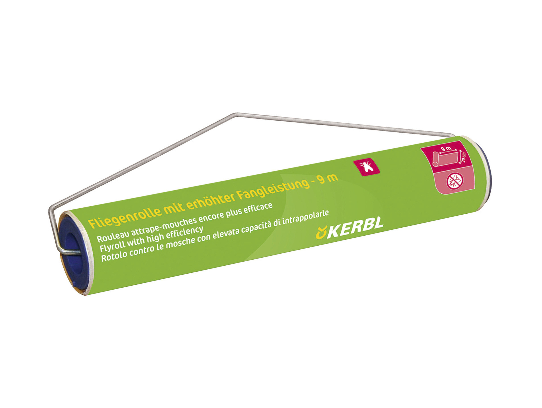 Rouleau attrape mouche KERBL L.9m x l.30cm