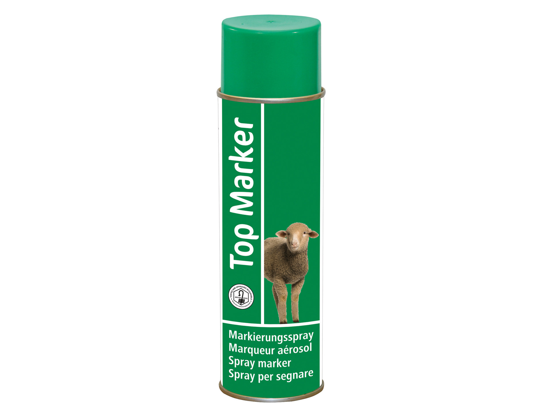 Spray de marquage ovins vert