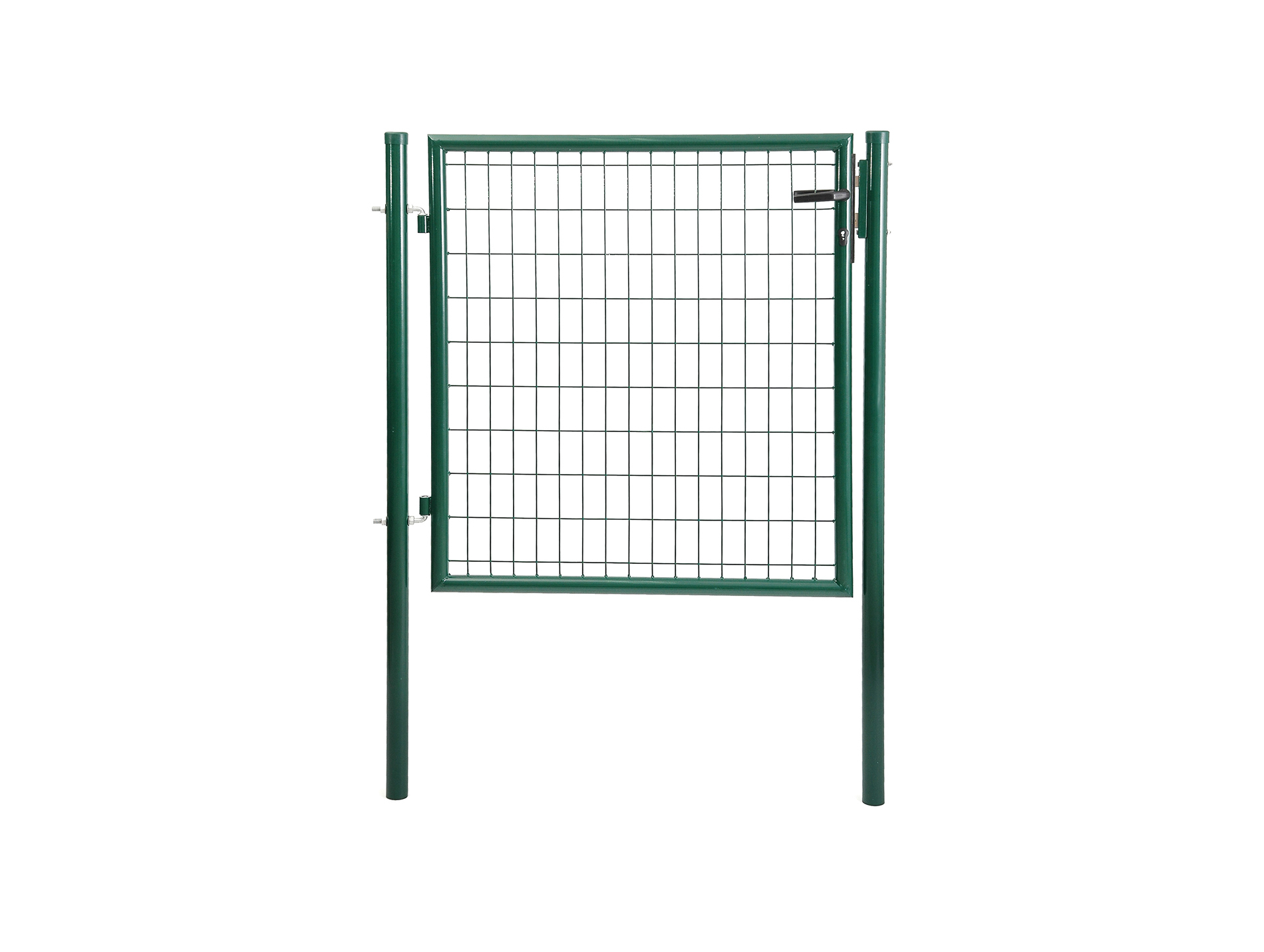 Portillon résidentiel 1x1,20m maille 100x50mm Ø fil 4mm vert