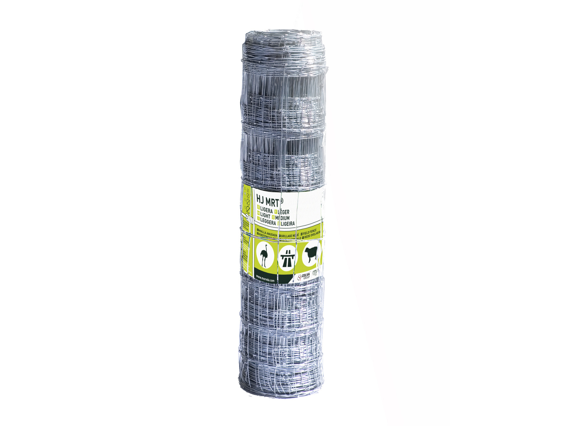 Grillage noué léger HJ H0,60m 6 fils maille 15cm L50m
