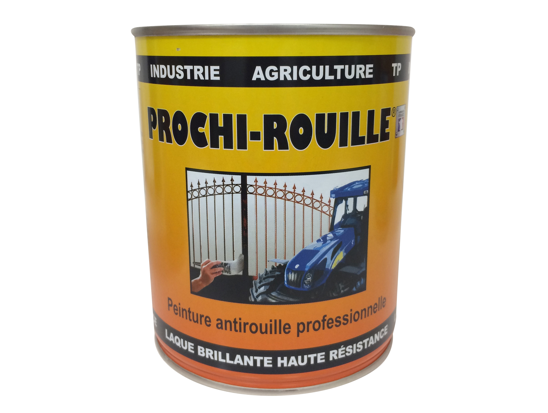 Peinture antirouille PROCHIROUILLE Gris 7001 800ml