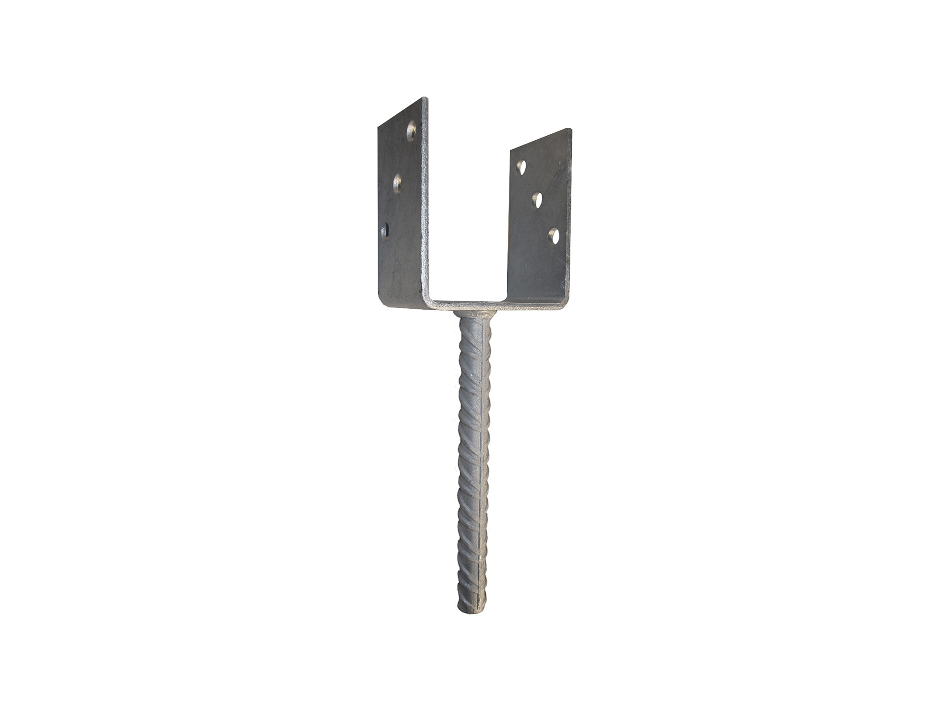 Support U 91x60x105mm avec tige Ø20mm