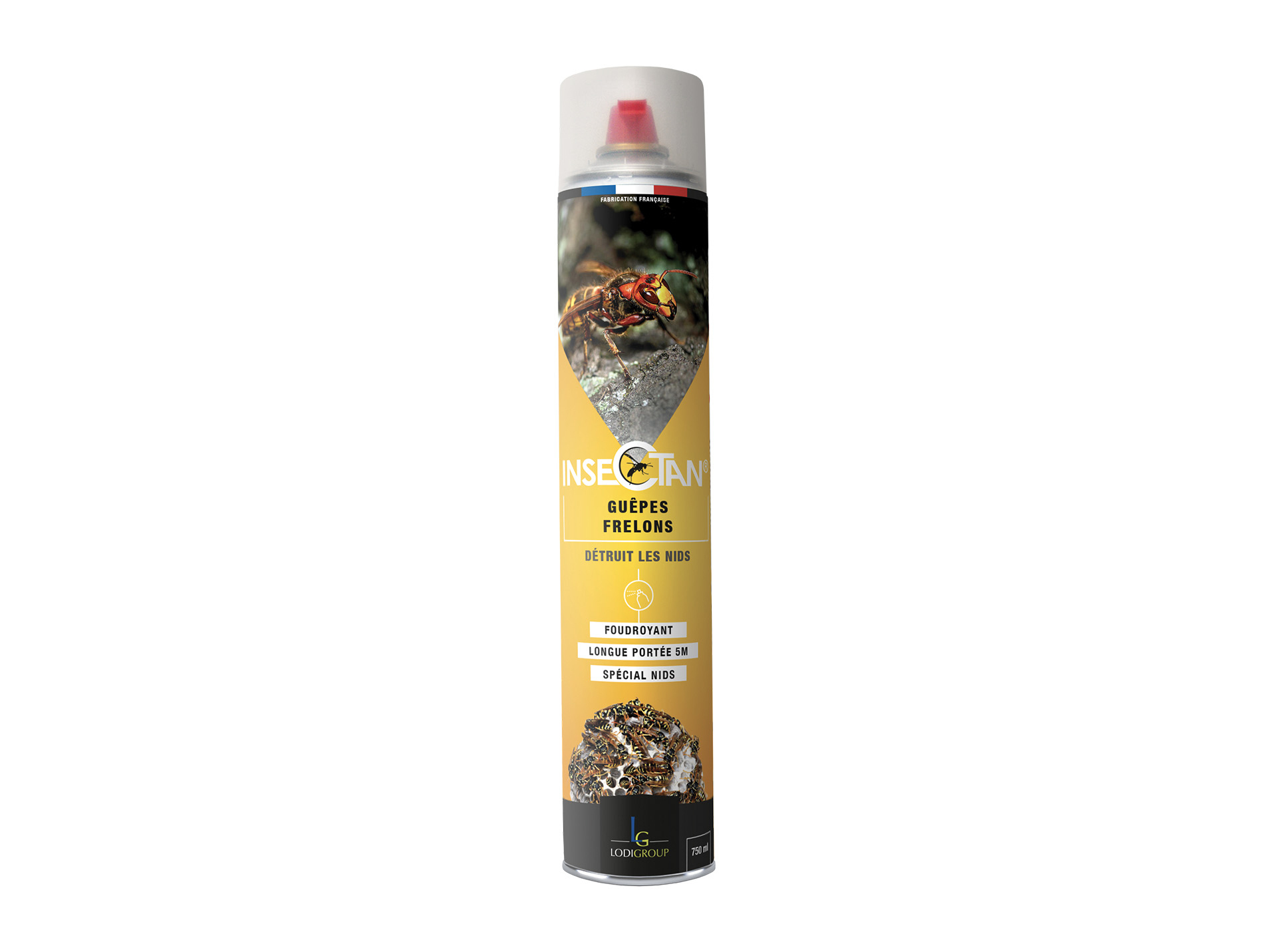 Insecticide guêpes et frelons 750ml INSECTAN