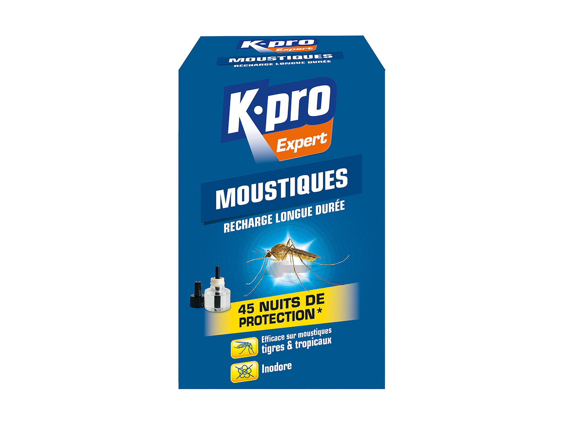 Recharge liquide anti-moustiques KAPO Expert